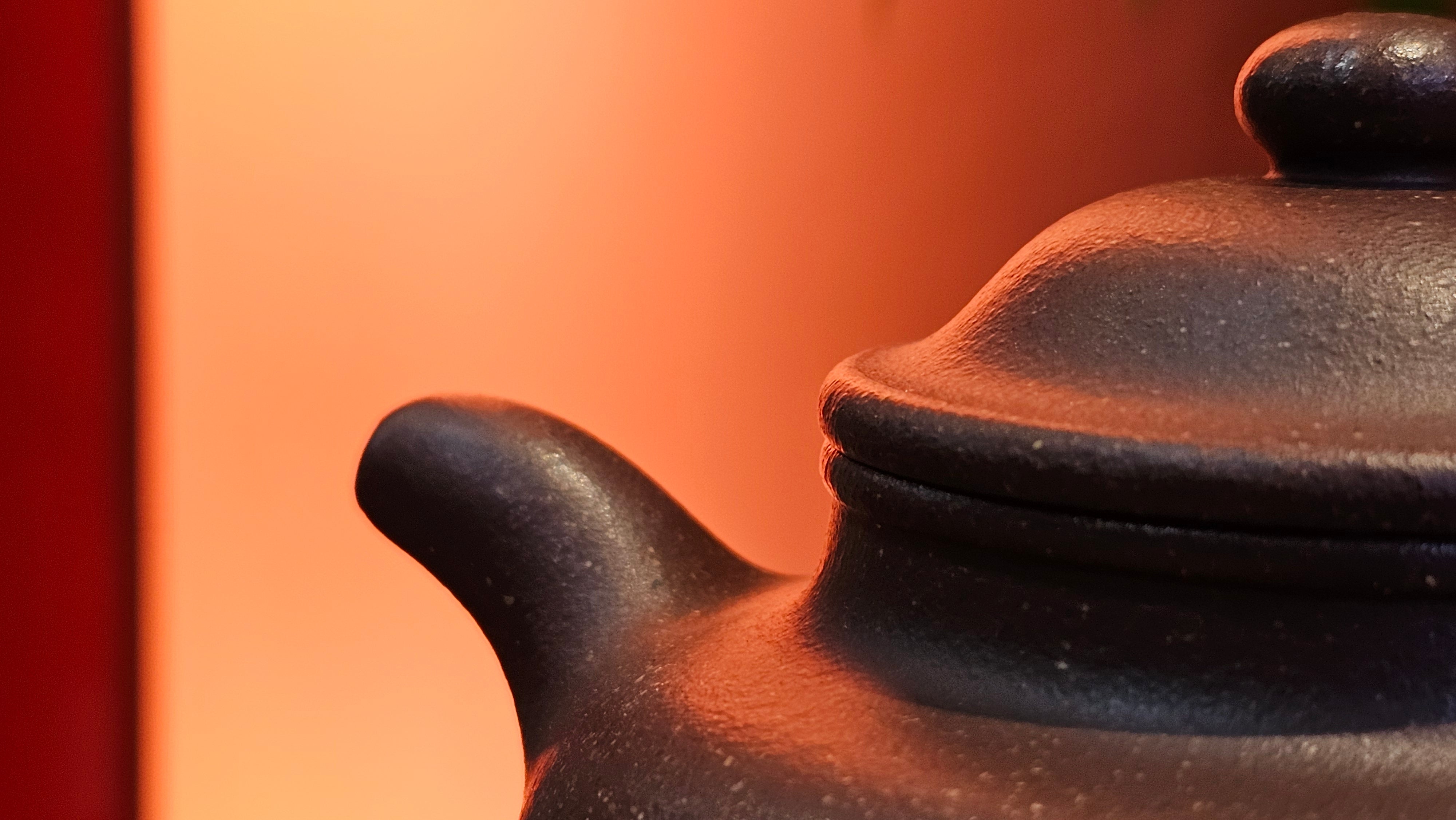 Lian Zi 莲子, 265.2ml, Lao Zi Ni 老紫泥 (Particular High Graininess, and Low Sieve Count), by Craftsman Chen Fa Chu 陈法初。