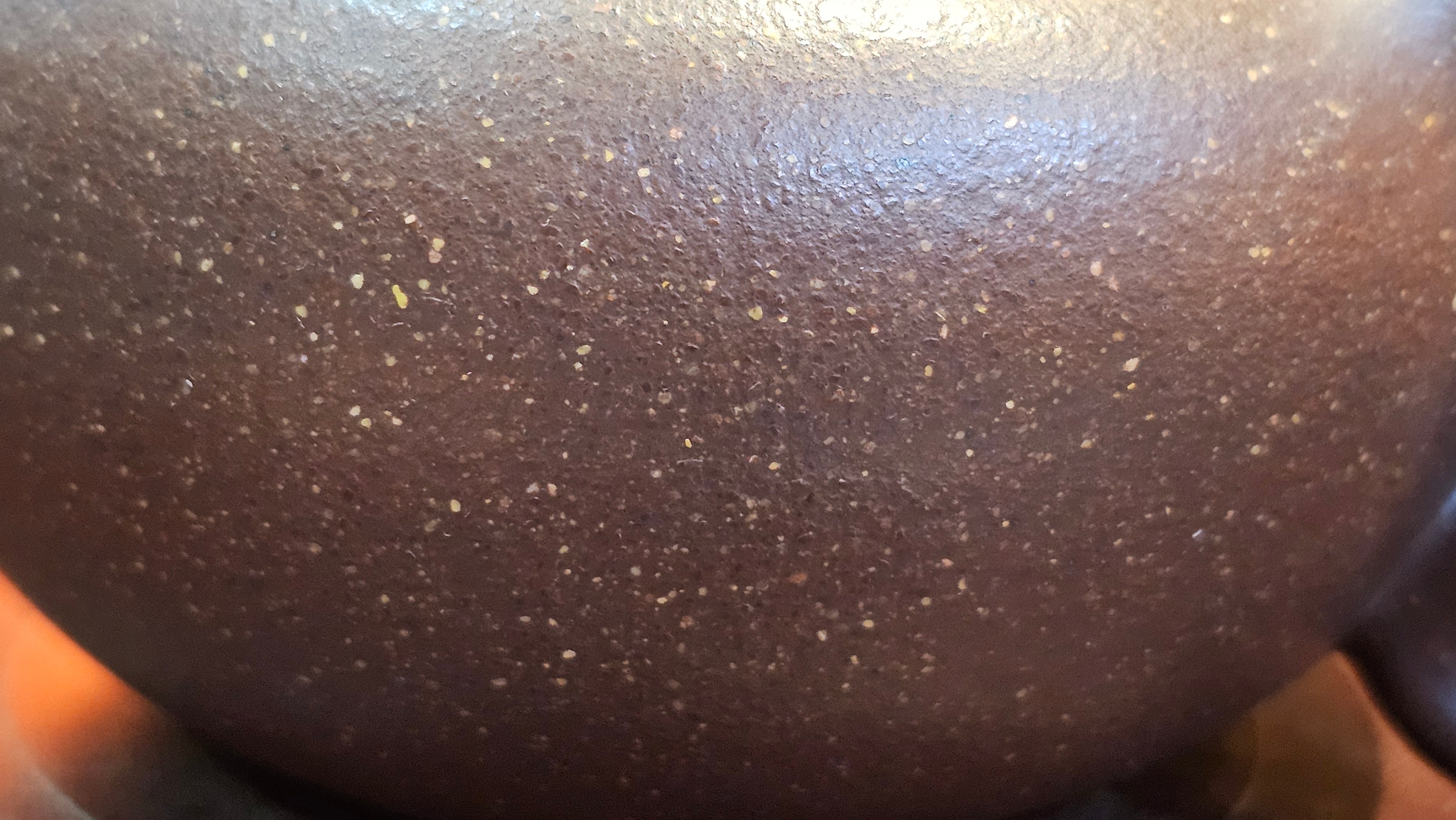 Lian Zi 莲子, 265.2ml, Lao Zi Ni 老紫泥 (Particular High Graininess, and Low Sieve Count), by Craftsman Chen Fa Chu 陈法初。