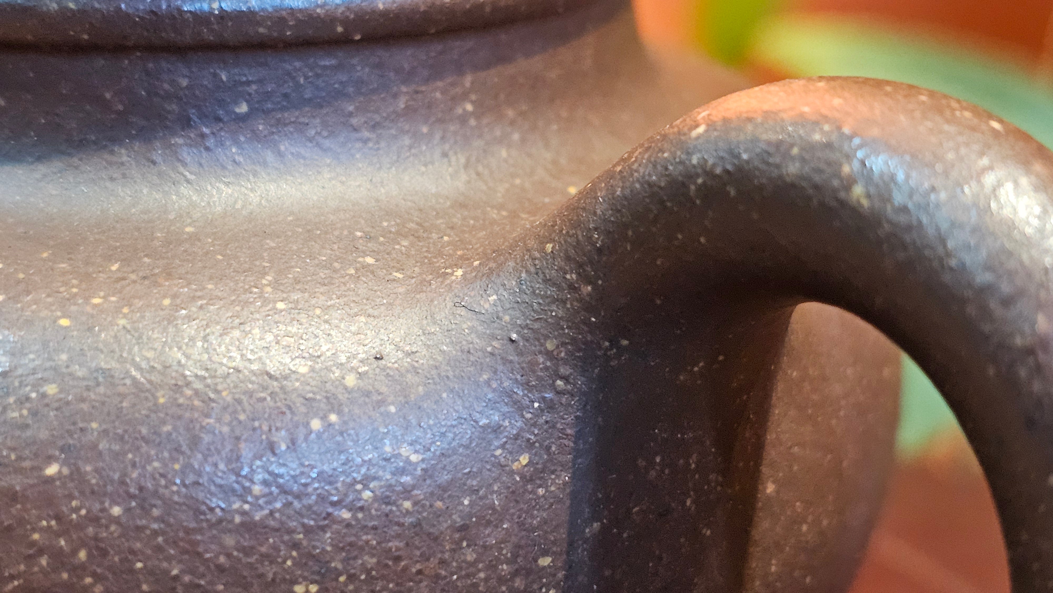 Lian Zi 莲子, 265.2ml, Lao Zi Ni 老紫泥 (Particular High Graininess, and Low Sieve Count), by Craftsman Chen Fa Chu 陈法初。