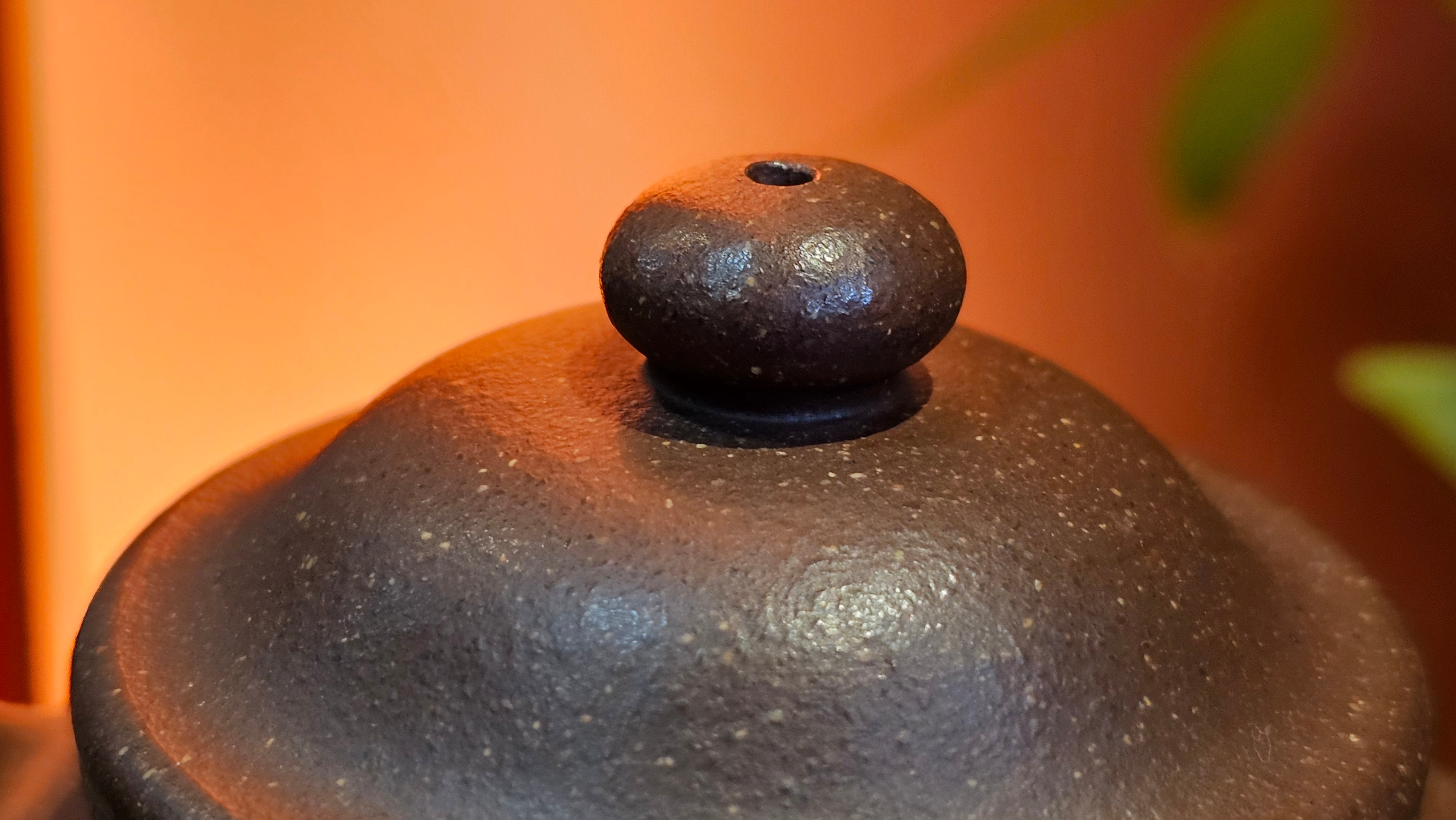 Lian Zi 莲子, 265.2ml, Lao Zi Ni 老紫泥 (Particular High Graininess, and Low Sieve Count), by Craftsman Chen Fa Chu 陈法初。