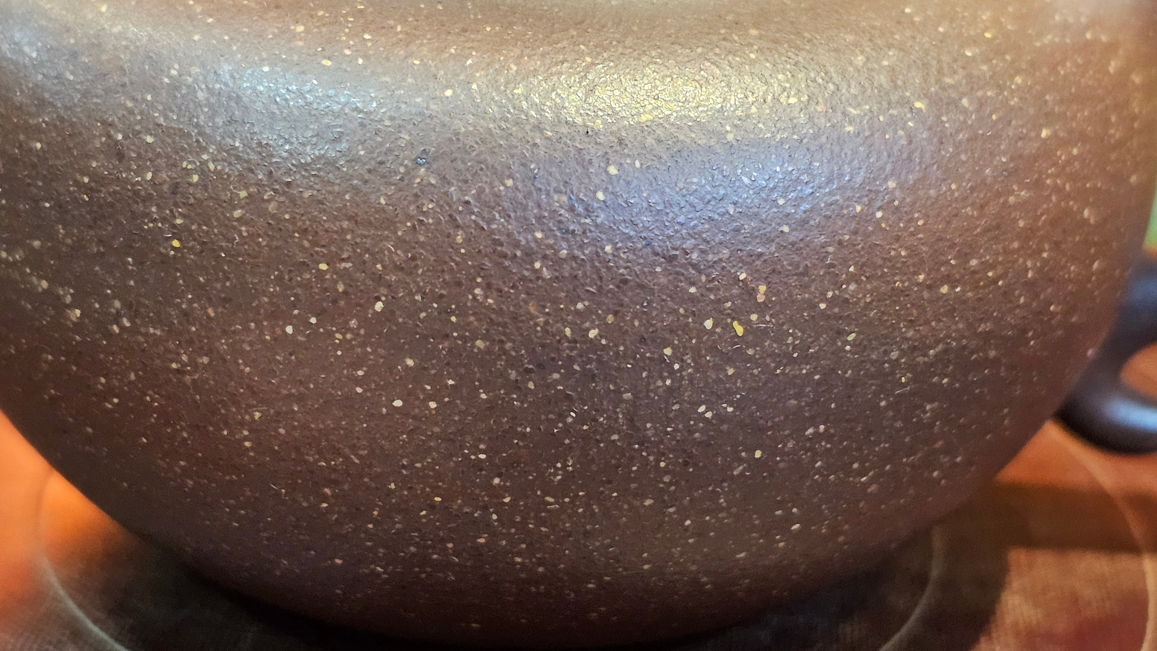 Lian Zi 莲子, 265.2ml, Lao Zi Ni 老紫泥 (Particular High Graininess, and Low Sieve Count), by Craftsman Chen Fa Chu 陈法初。