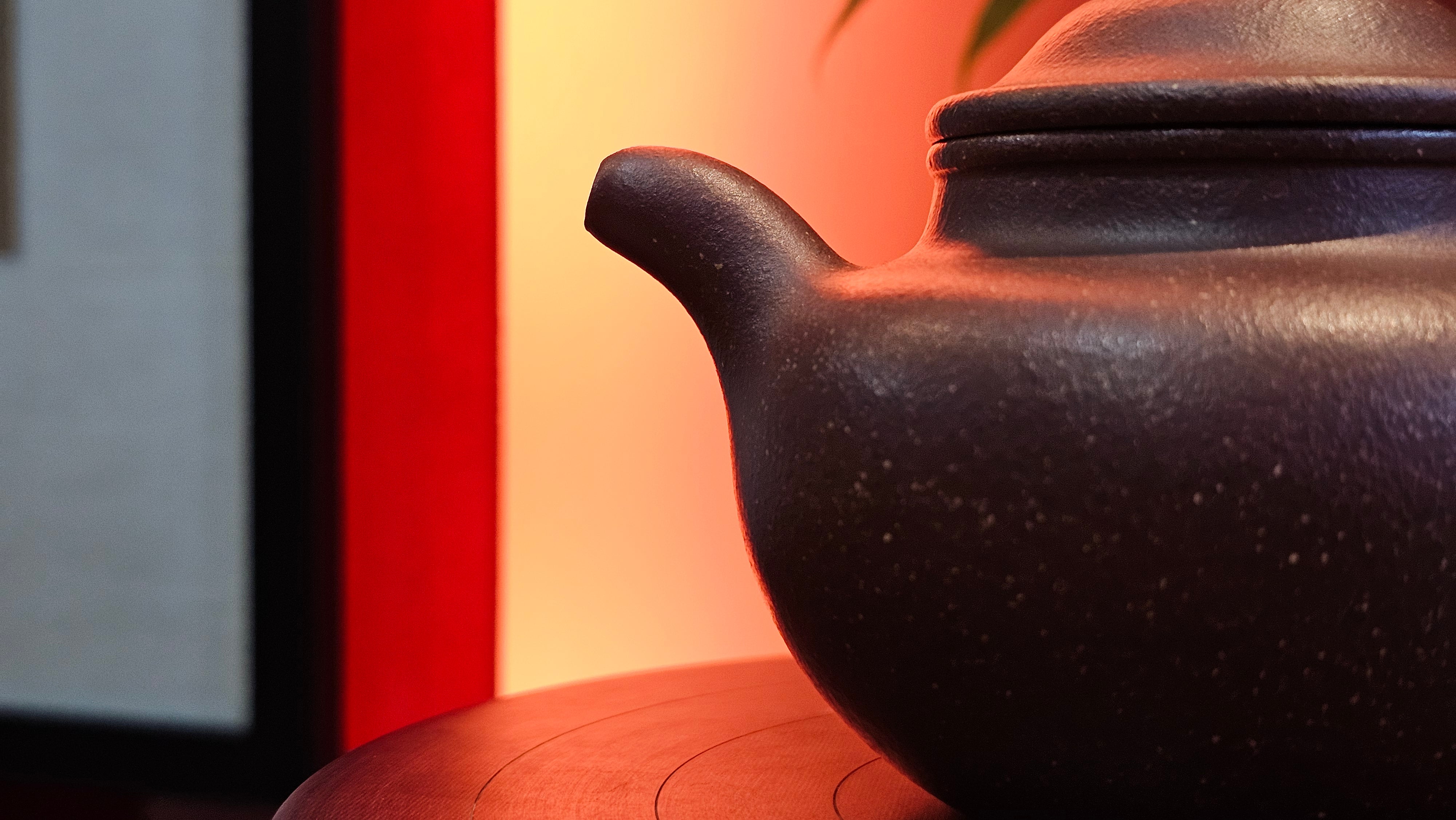 Lian Zi 莲子, 265.2ml, Lao Zi Ni 老紫泥 (Particular High Graininess, and Low Sieve Count), by Craftsman Chen Fa Chu 陈法初。