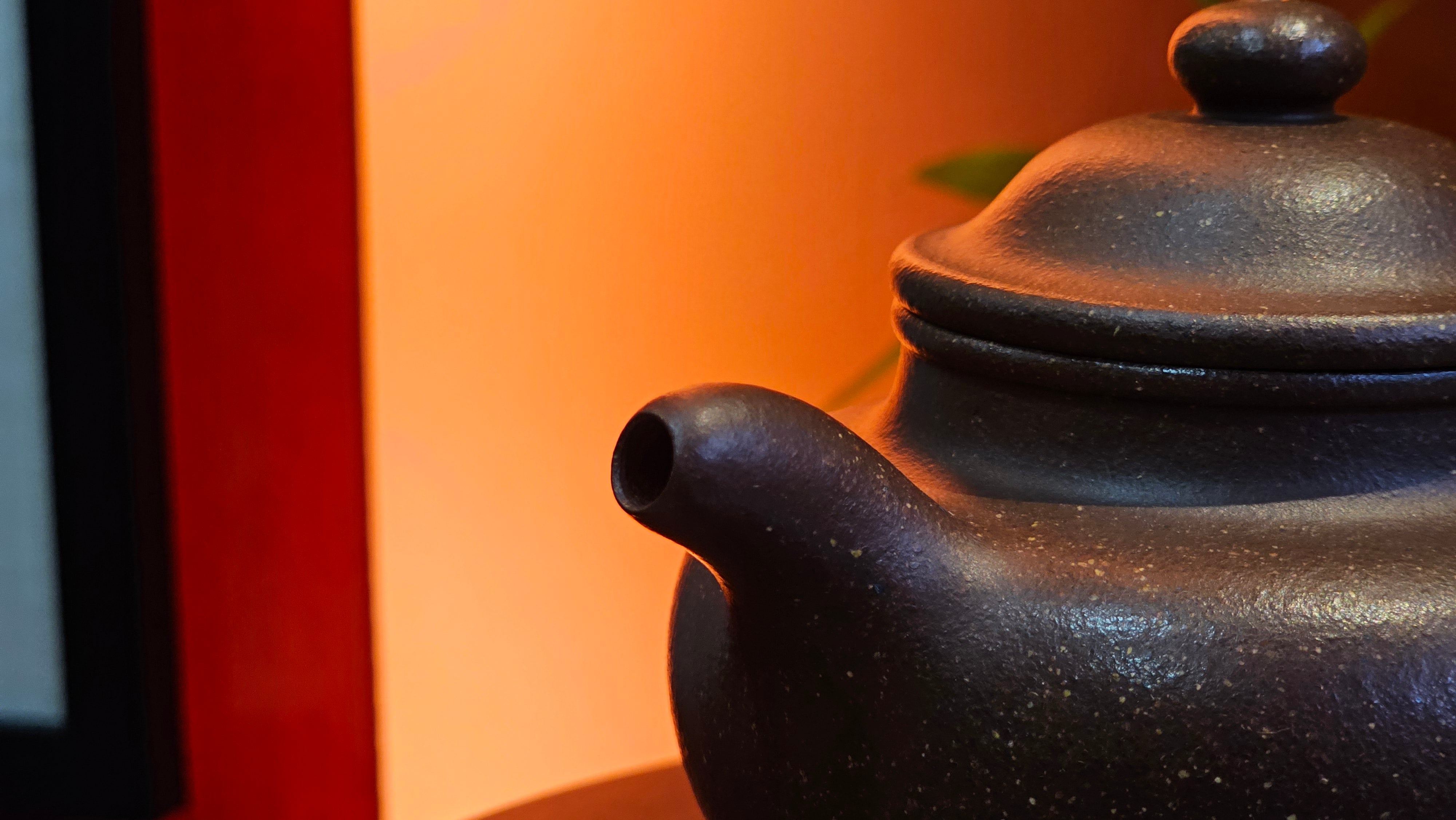 Lian Zi 莲子, 265.2ml, Lao Zi Ni 老紫泥 (Particular High Graininess, and Low Sieve Count), by Craftsman Chen Fa Chu 陈法初。