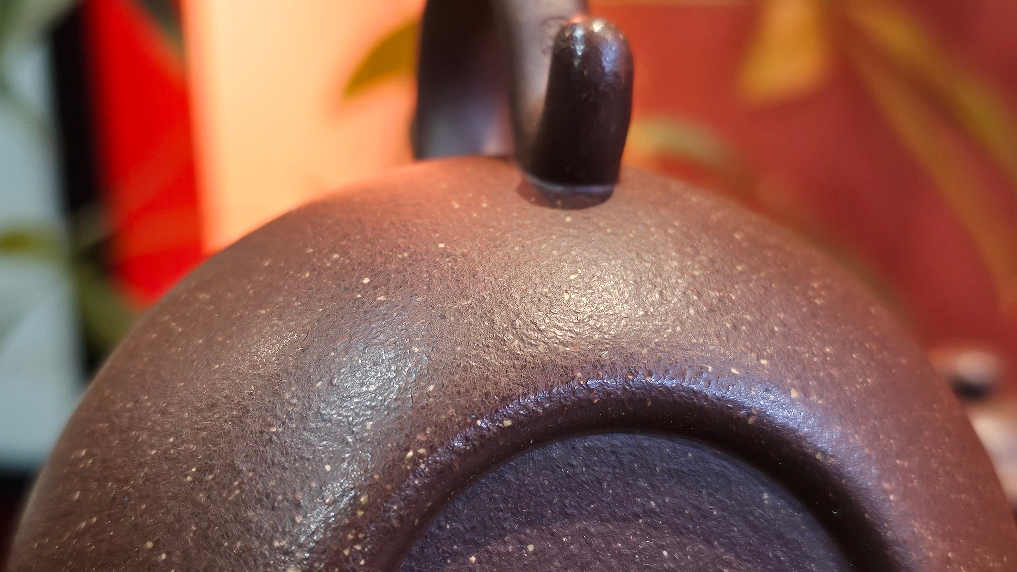 Lian Zi 莲子, 265.2ml, Lao Zi Ni 老紫泥 (Particular High Graininess, and Low Sieve Count), by Craftsman Chen Fa Chu 陈法初。