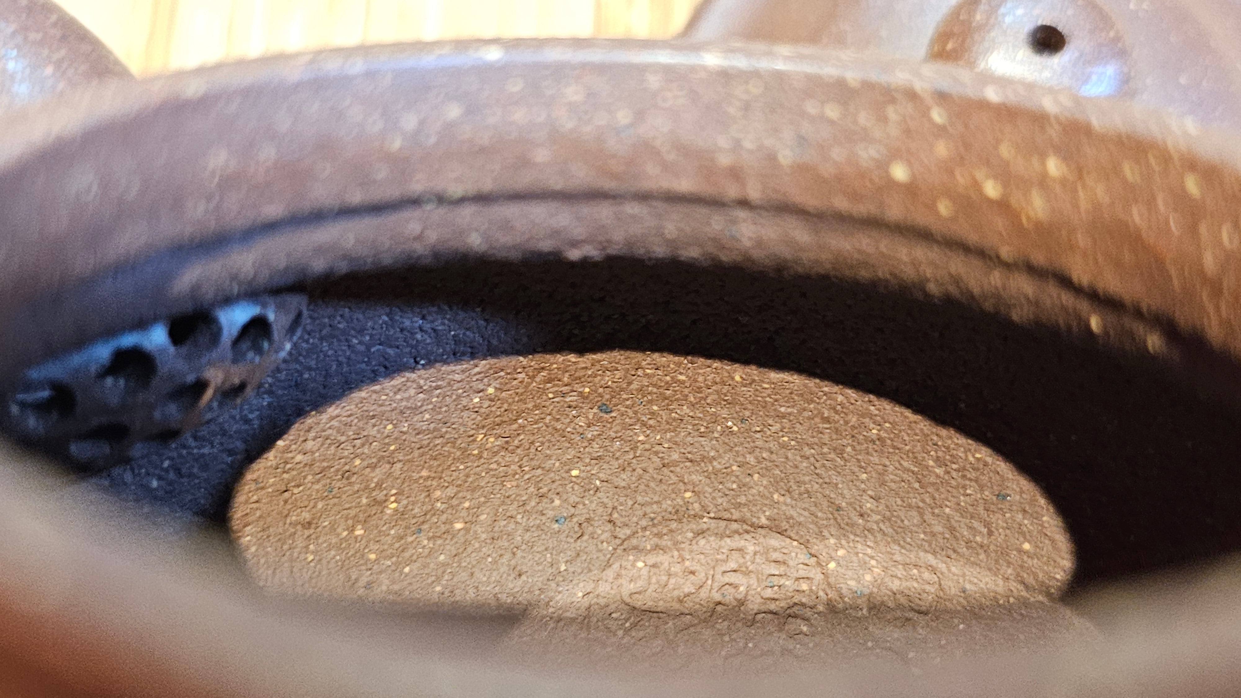 Lian Zi 莲子, 265.2ml, Lao Zi Ni 老紫泥 (Particular High Graininess, and Low Sieve Count), by Craftsman Chen Fa Chu 陈法初。