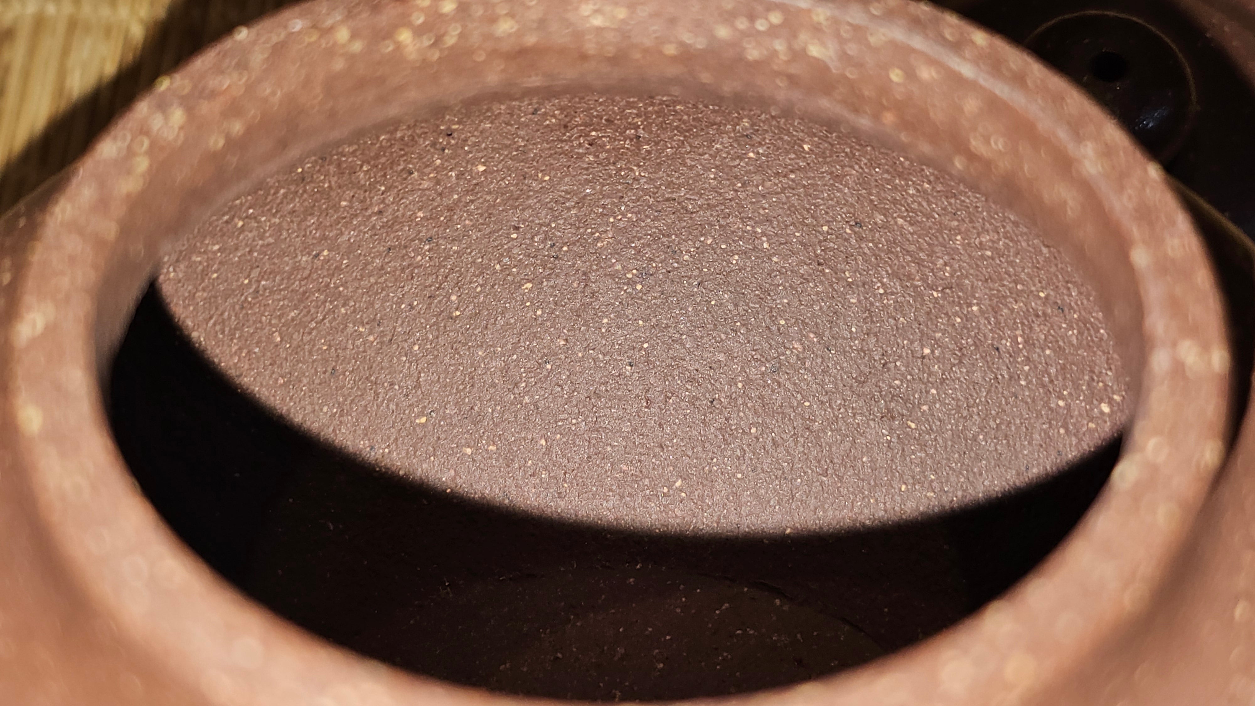 Lian Zi 莲子, 265.2ml, Lao Zi Ni 老紫泥 (Particular High Graininess, and Low Sieve Count), by Craftsman Chen Fa Chu 陈法初。