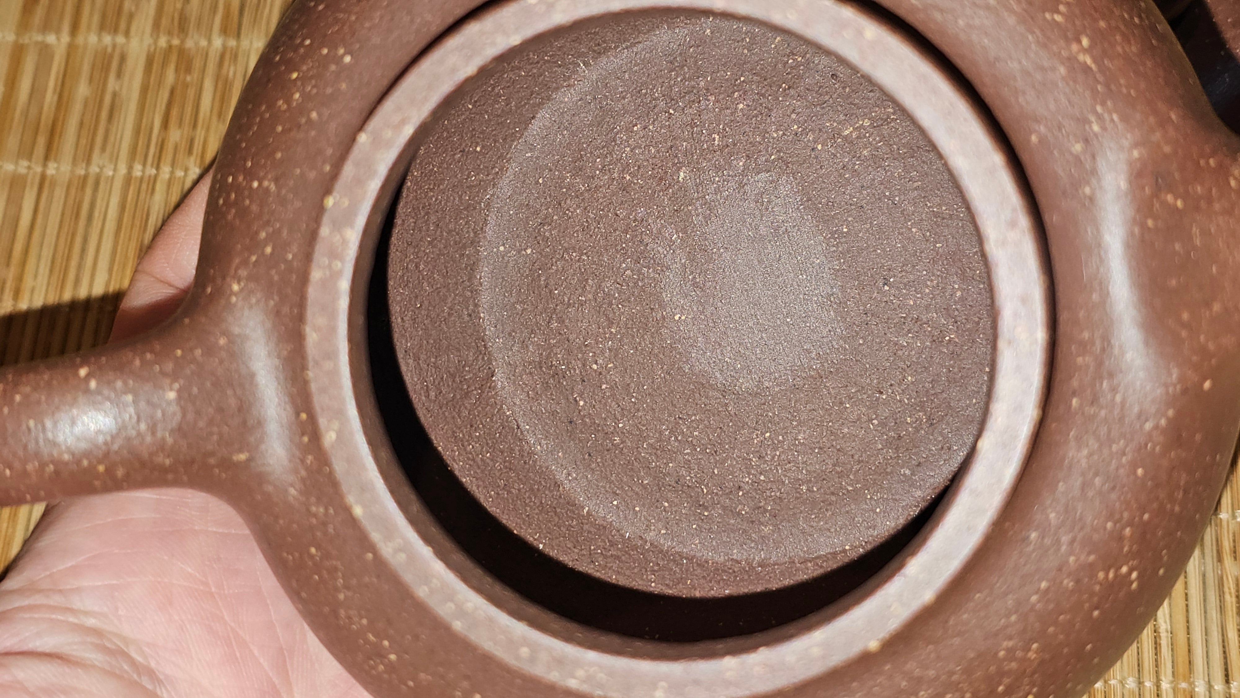 Lian Zi 莲子, 265.2ml, Lao Zi Ni 老紫泥 (Particular High Graininess, and Low Sieve Count), by Craftsman Chen Fa Chu 陈法初。