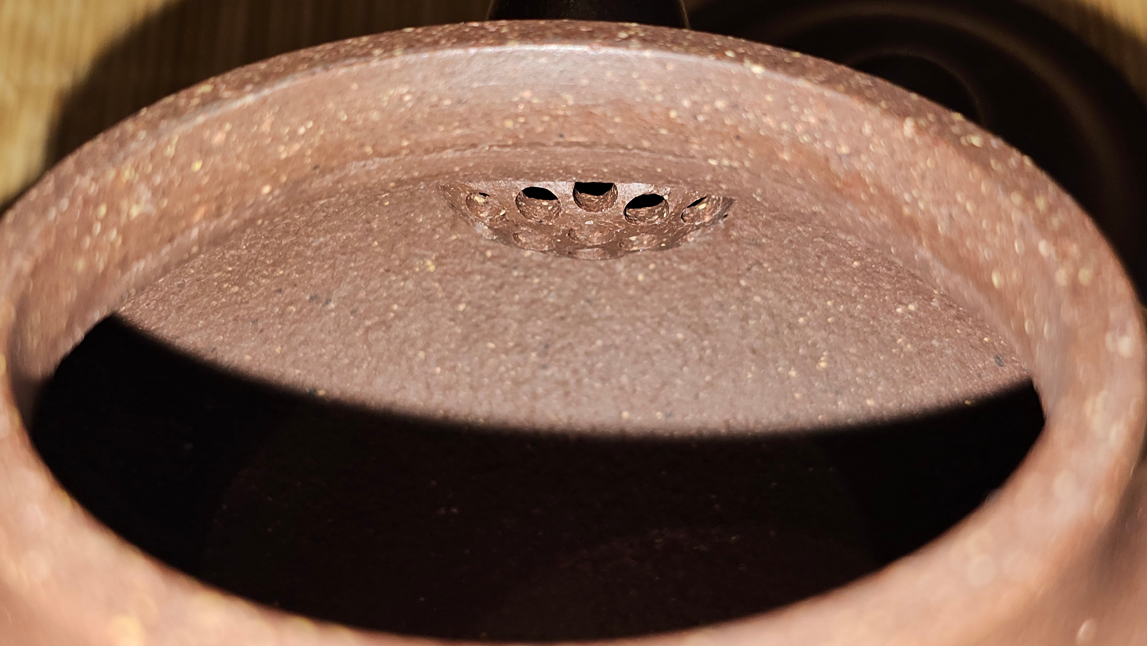 Lian Zi 莲子, 265.2ml, Lao Zi Ni 老紫泥 (Particular High Graininess, and Low Sieve Count), by Craftsman Chen Fa Chu 陈法初。