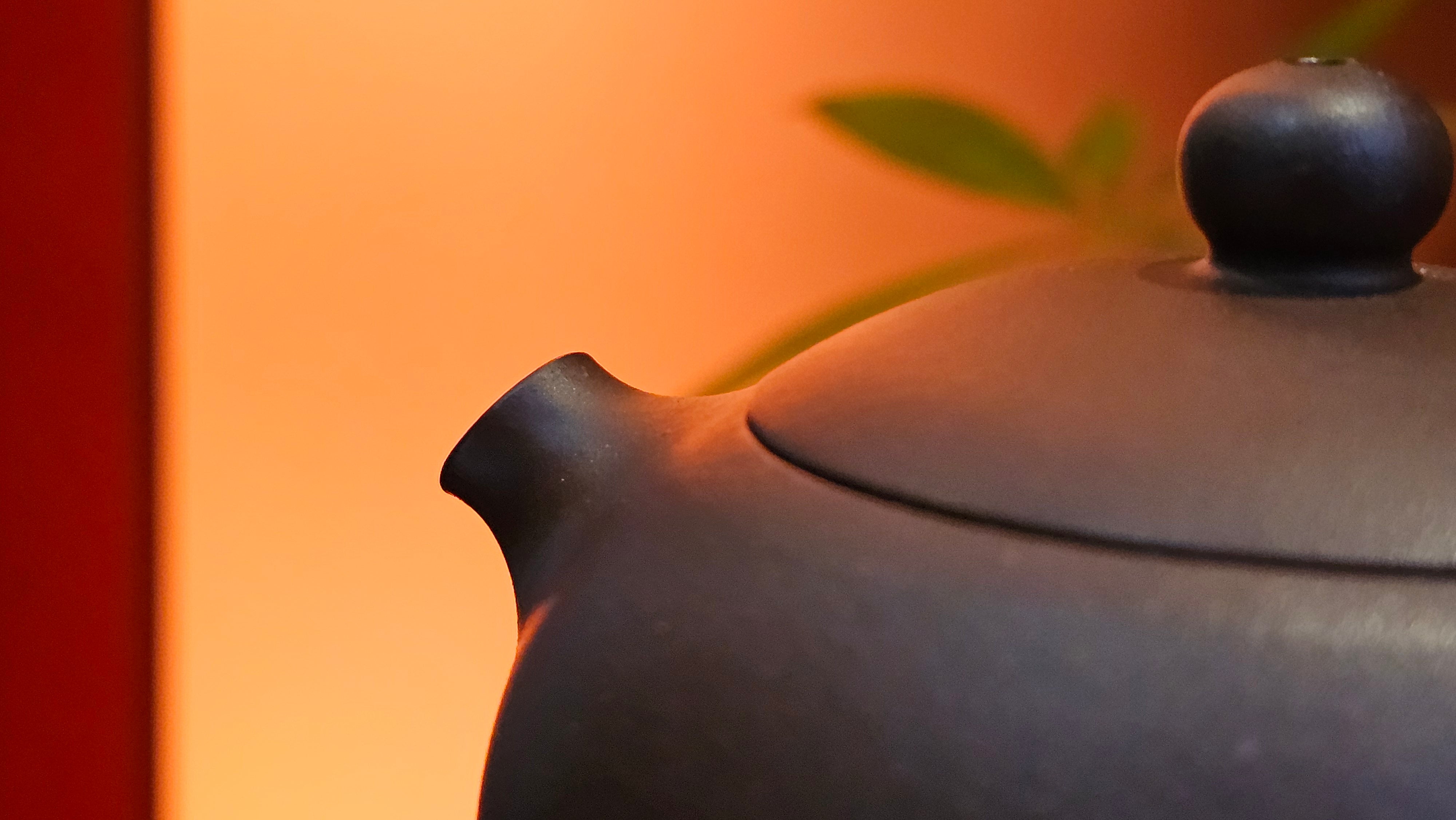 Xi Shi 西施, 156.8ml, Lao Zi Ni 老紫泥, by Craftsman Gu Xiao Ming 顾小明。