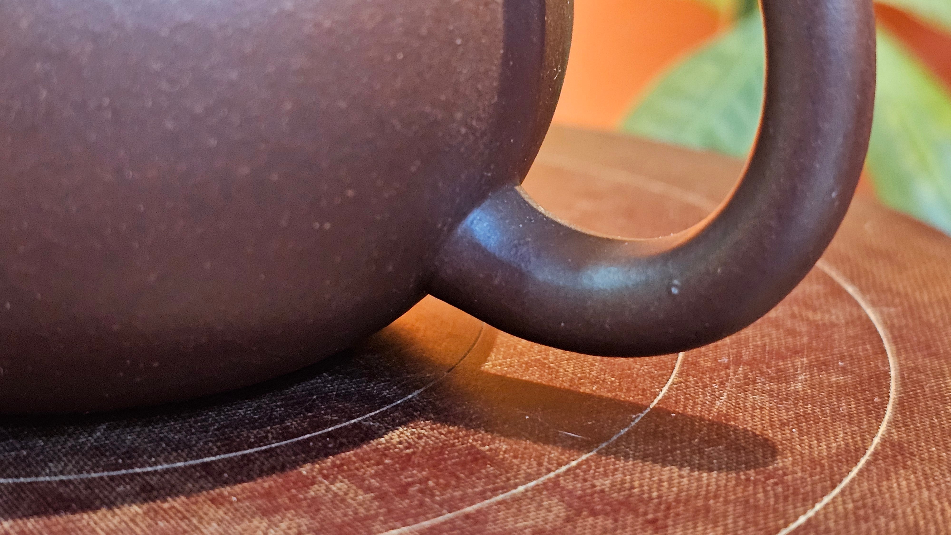 Xi Shi 西施, 156.8ml, Lao Zi Ni 老紫泥, by Craftsman Gu Xiao Ming 顾小明。