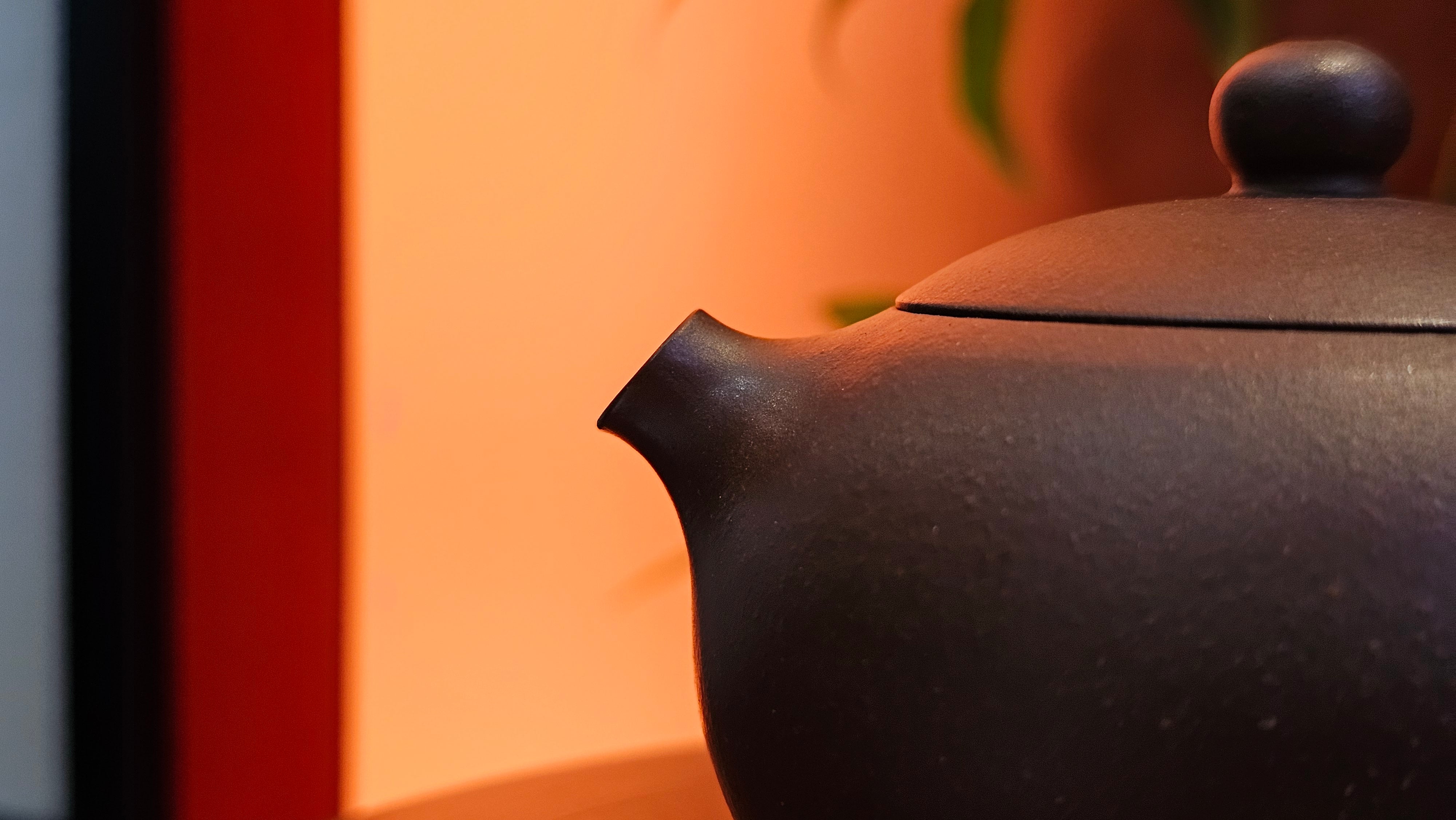 Xi Shi 西施, 156.8ml, Lao Zi Ni 老紫泥, by Craftsman Gu Xiao Ming 顾小明。