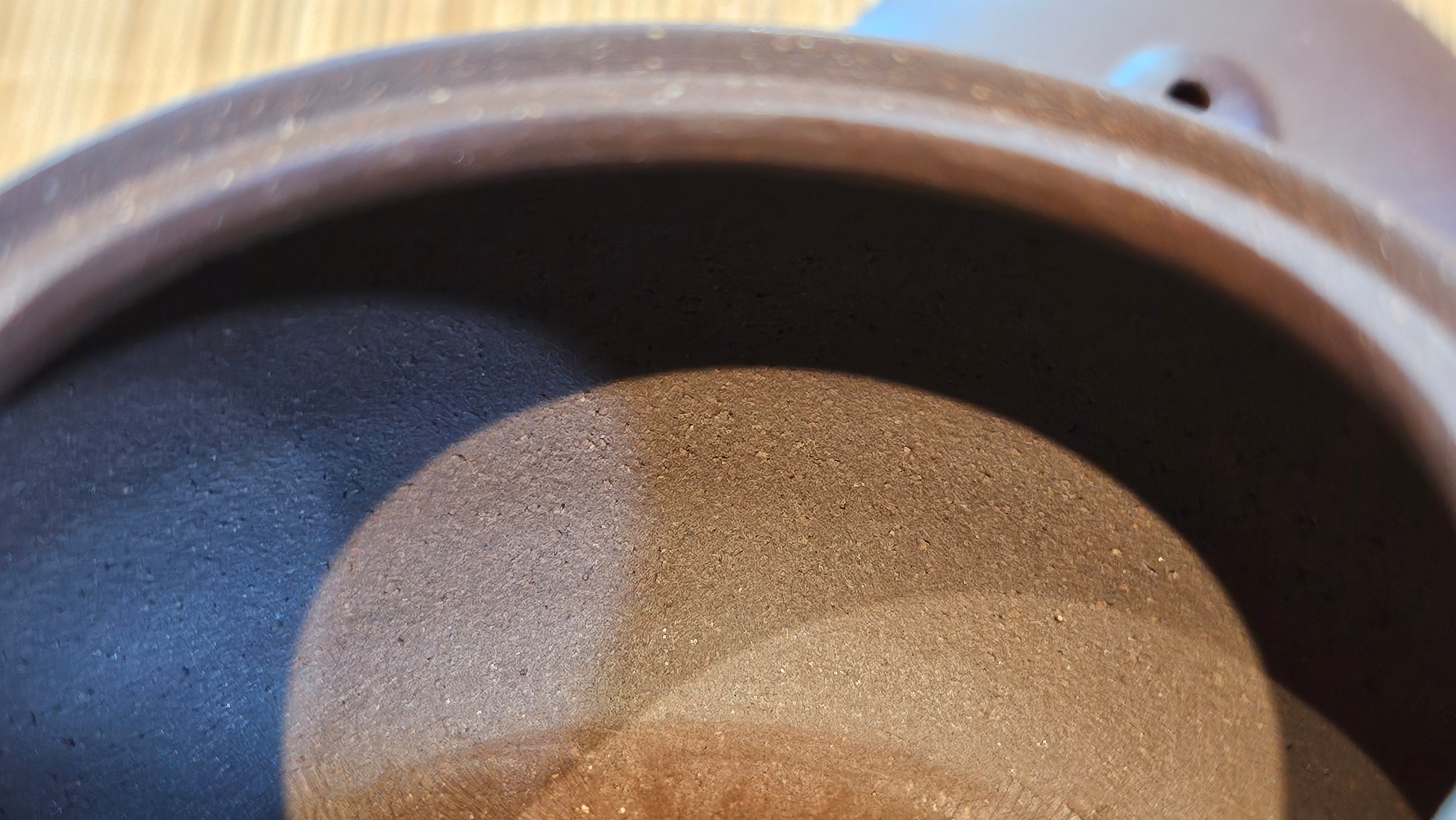 Xi Shi 西施, 156.8ml, Lao Zi Ni 老紫泥, by Craftsman Gu Xiao Ming 顾小明。