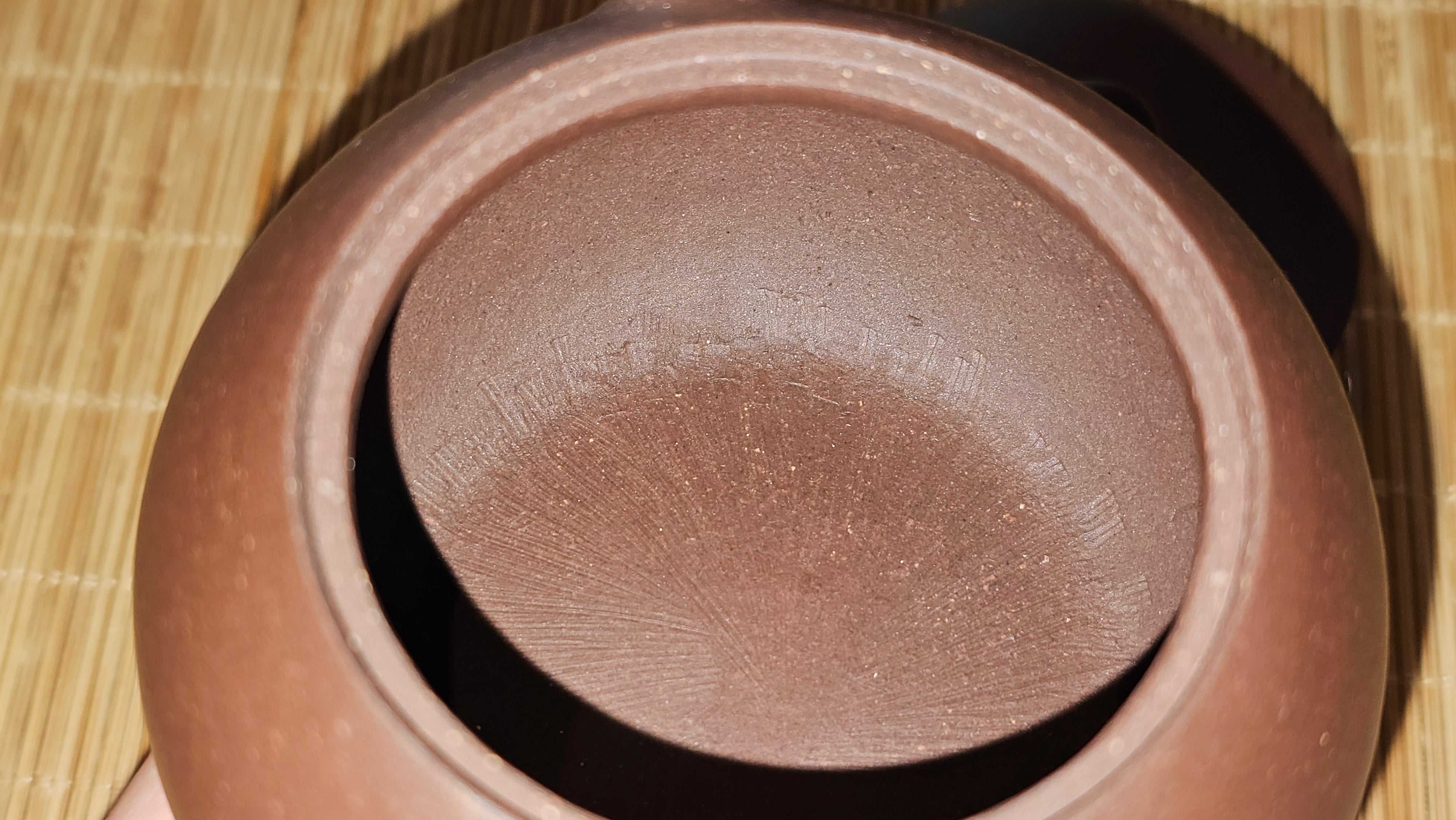 Xi Shi 西施, 156.8ml, Lao Zi Ni 老紫泥, by Craftsman Gu Xiao Ming 顾小明。