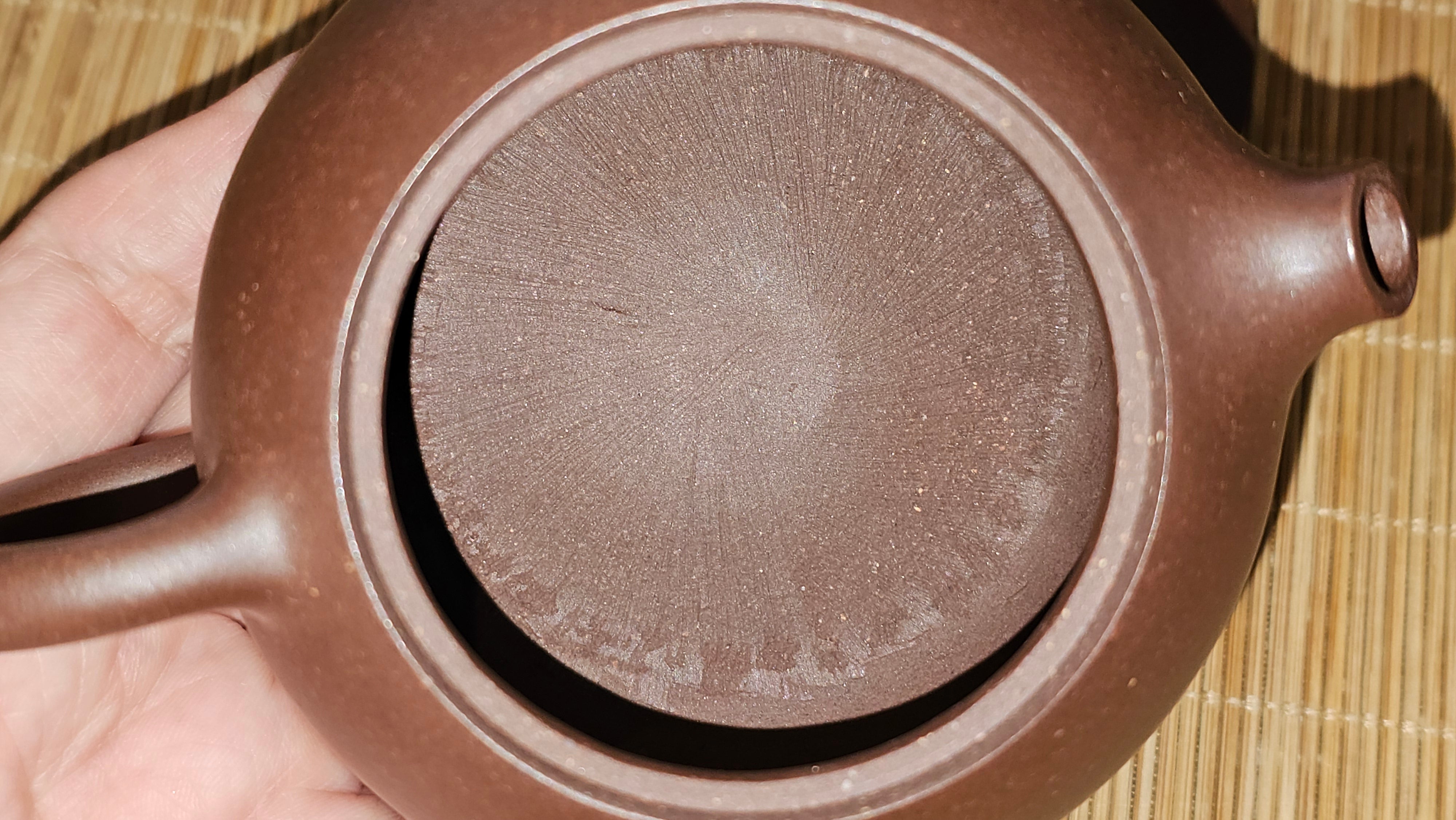 Xi Shi 西施, 156.8ml, Lao Zi Ni 老紫泥, by Craftsman Gu Xiao Ming 顾小明。