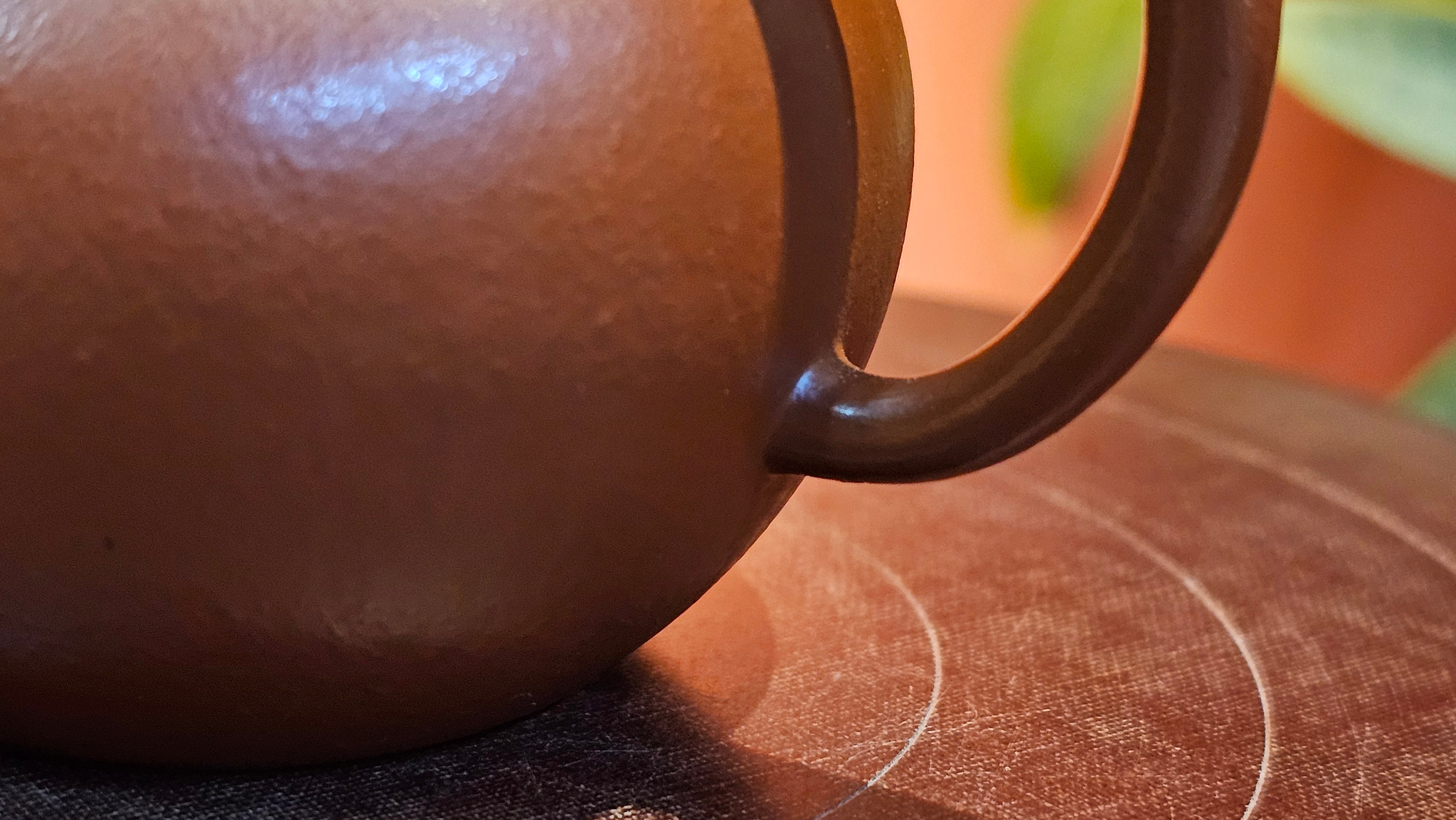 Qiu Shui 秋水 ~ "Autumn Waters" , 126.1ml, Xiao Mei Yao Zhu Ni 小煤窑朱泥,  by our Collaborative Senior Craftsman Wang Hui 王慧。