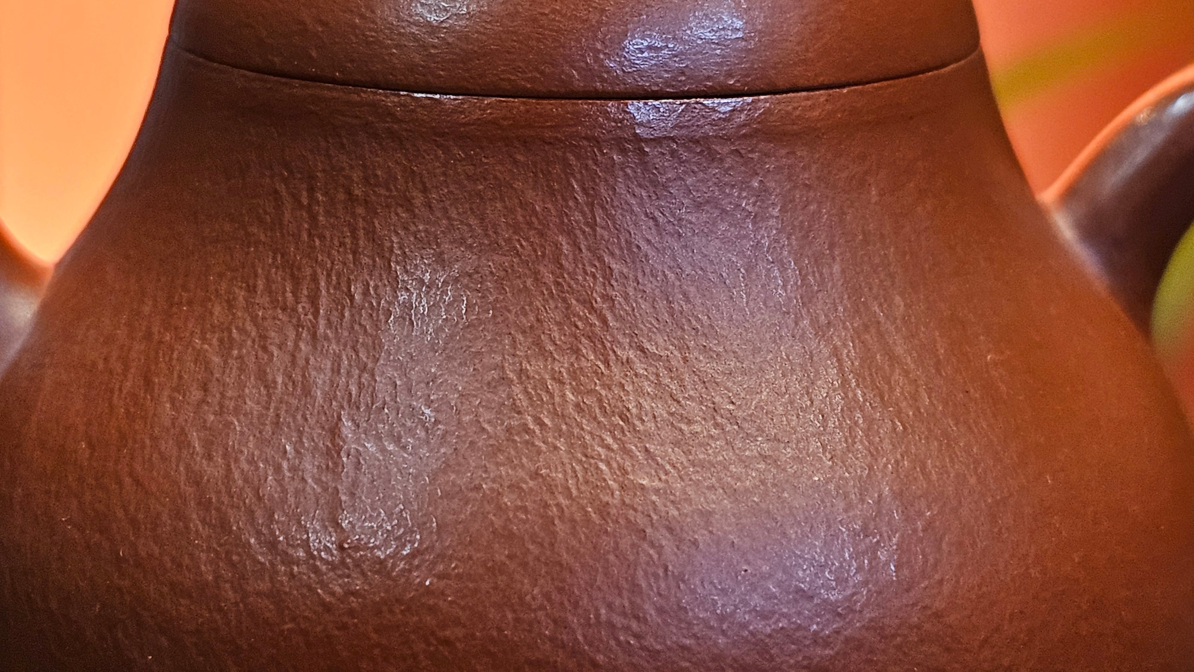 Qiu Shui 秋水 ~ "Autumn Waters" , 126.1ml, Xiao Mei Yao Zhu Ni 小煤窑朱泥,  by our Collaborative Senior Craftsman Wang Hui 王慧。