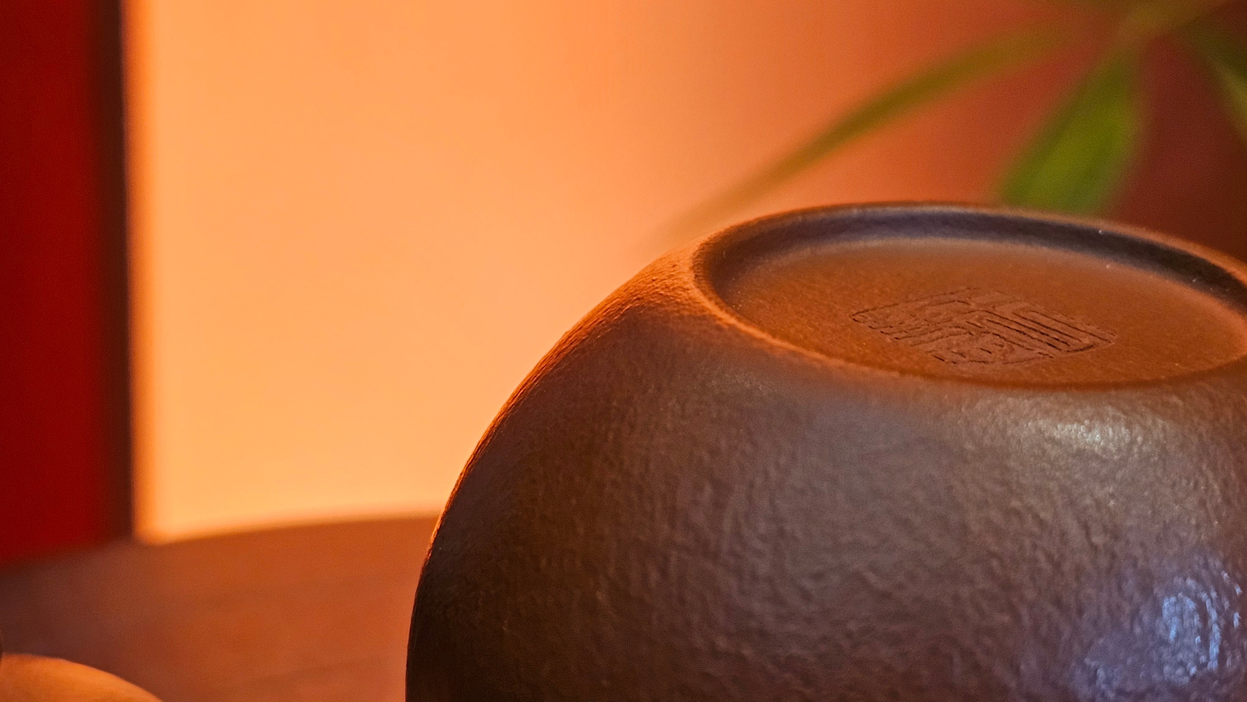 Qiu Shui 秋水 ~ "Autumn Waters" , 126.1ml, Xiao Mei Yao Zhu Ni 小煤窑朱泥,  by our Collaborative Senior Craftsman Wang Hui 王慧。