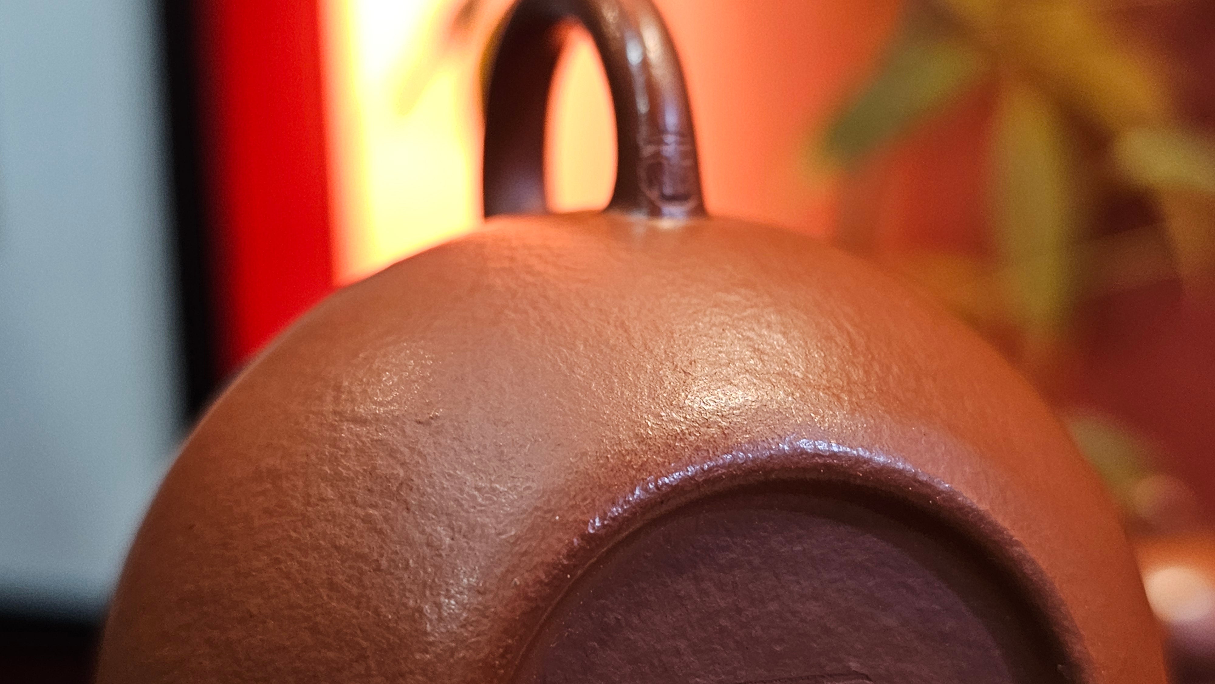 Qiu Shui 秋水 ~ "Autumn Waters" , 126.1ml, Xiao Mei Yao Zhu Ni 小煤窑朱泥,  by our Collaborative Senior Craftsman Wang Hui 王慧。