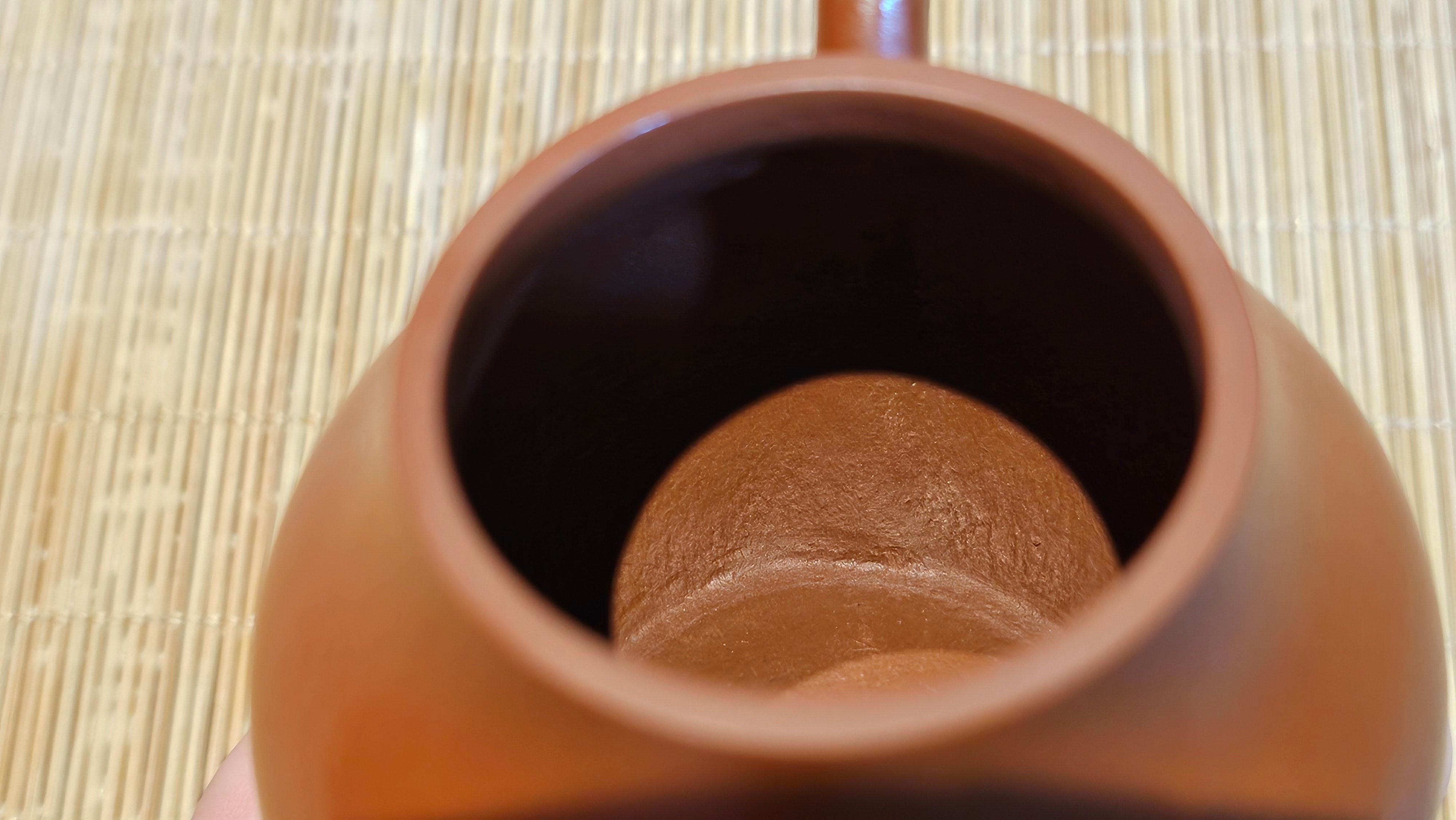 Qiu Shui 秋水 ~ "Autumn Waters" , 126.1ml, Xiao Mei Yao Zhu Ni 小煤窑朱泥,  by our Collaborative Senior Craftsman Wang Hui 王慧。