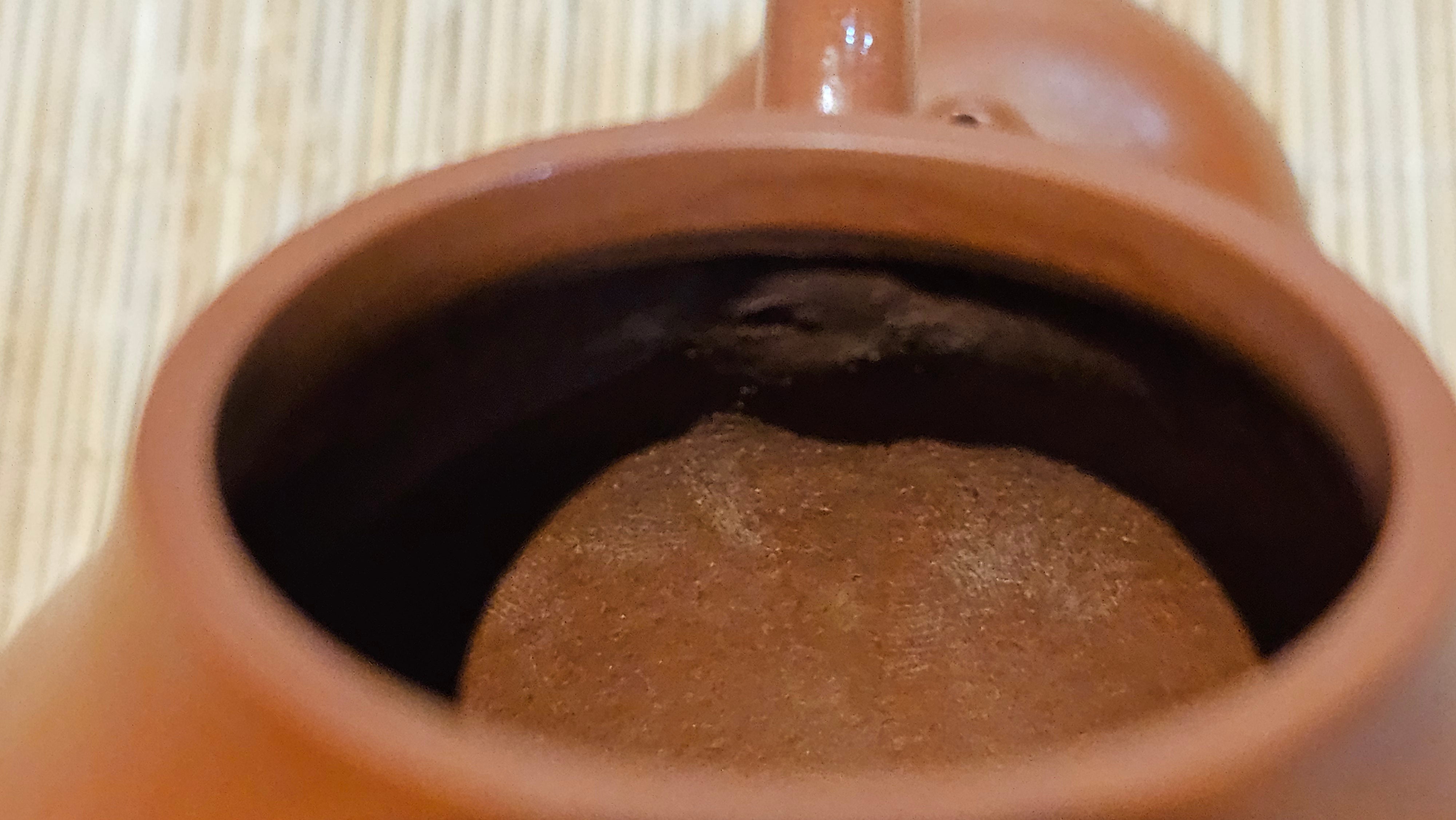 Qiu Shui 秋水 ~ "Autumn Waters" , 126.1ml, Xiao Mei Yao Zhu Ni 小煤窑朱泥,  by our Collaborative Senior Craftsman Wang Hui 王慧。