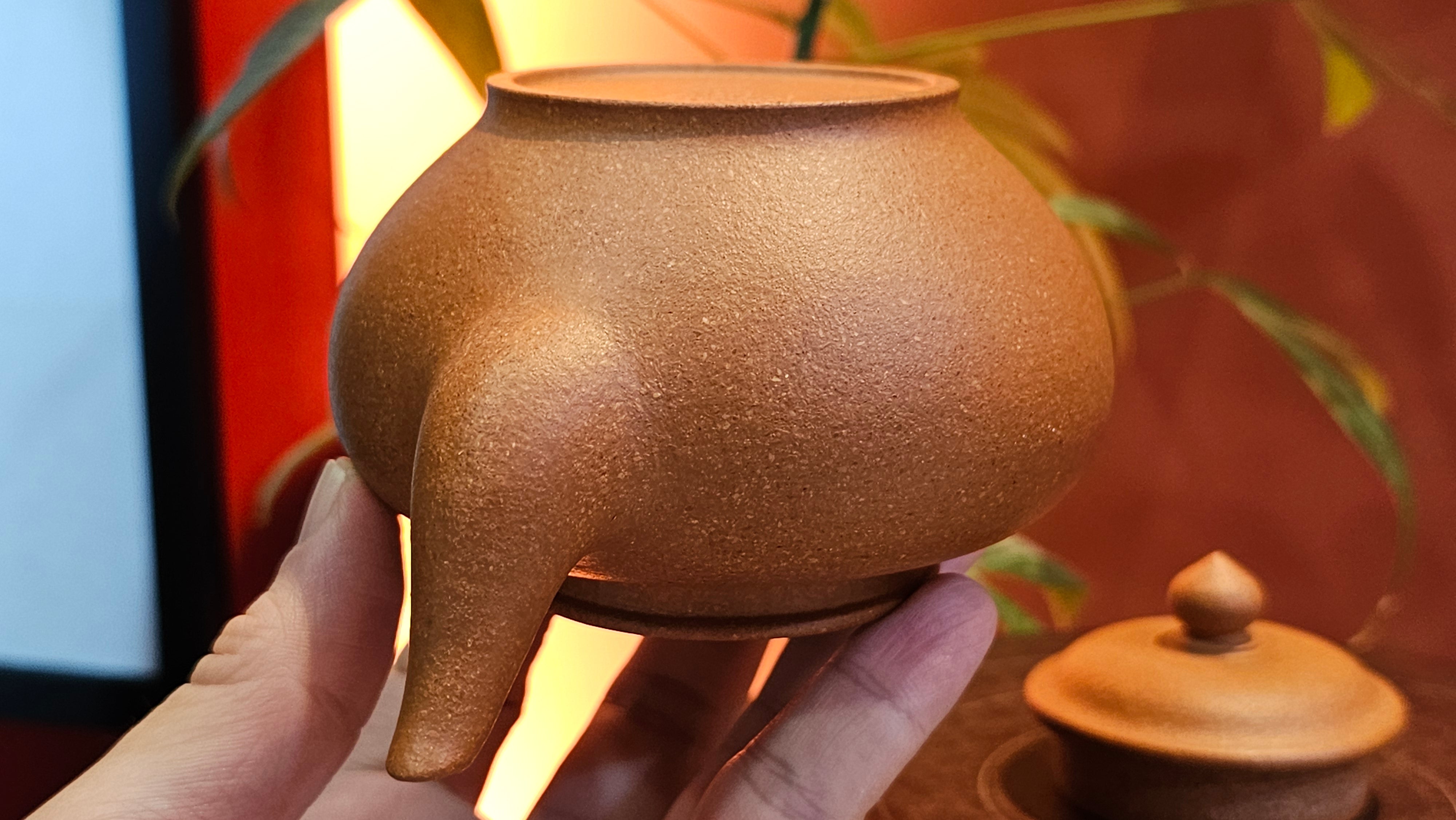 Xiao Ying 笑樱, 275.0ml, Huang Jiang Po Ni 黄降坡泥, by our Collaborative Craftsman Chen Fa Chu 陈法初 ~ Congratulations to Mr R.L., 1802hrs 6th June 2025, Flintridge, CA.