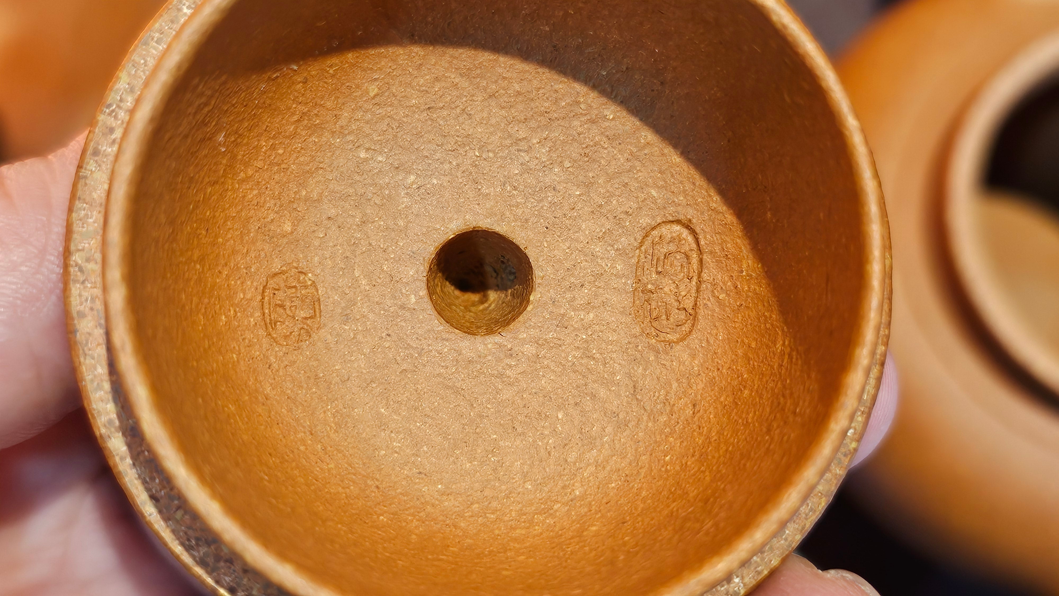 Xiao Ying 笑樱, 275.0ml, Huang Jiang Po Ni 黄降坡泥, by our Collaborative Craftsman Chen Fa Chu 陈法初 ~ Congratulations to Mr R.L., 1802hrs 6th June 2025, Flintridge, CA.