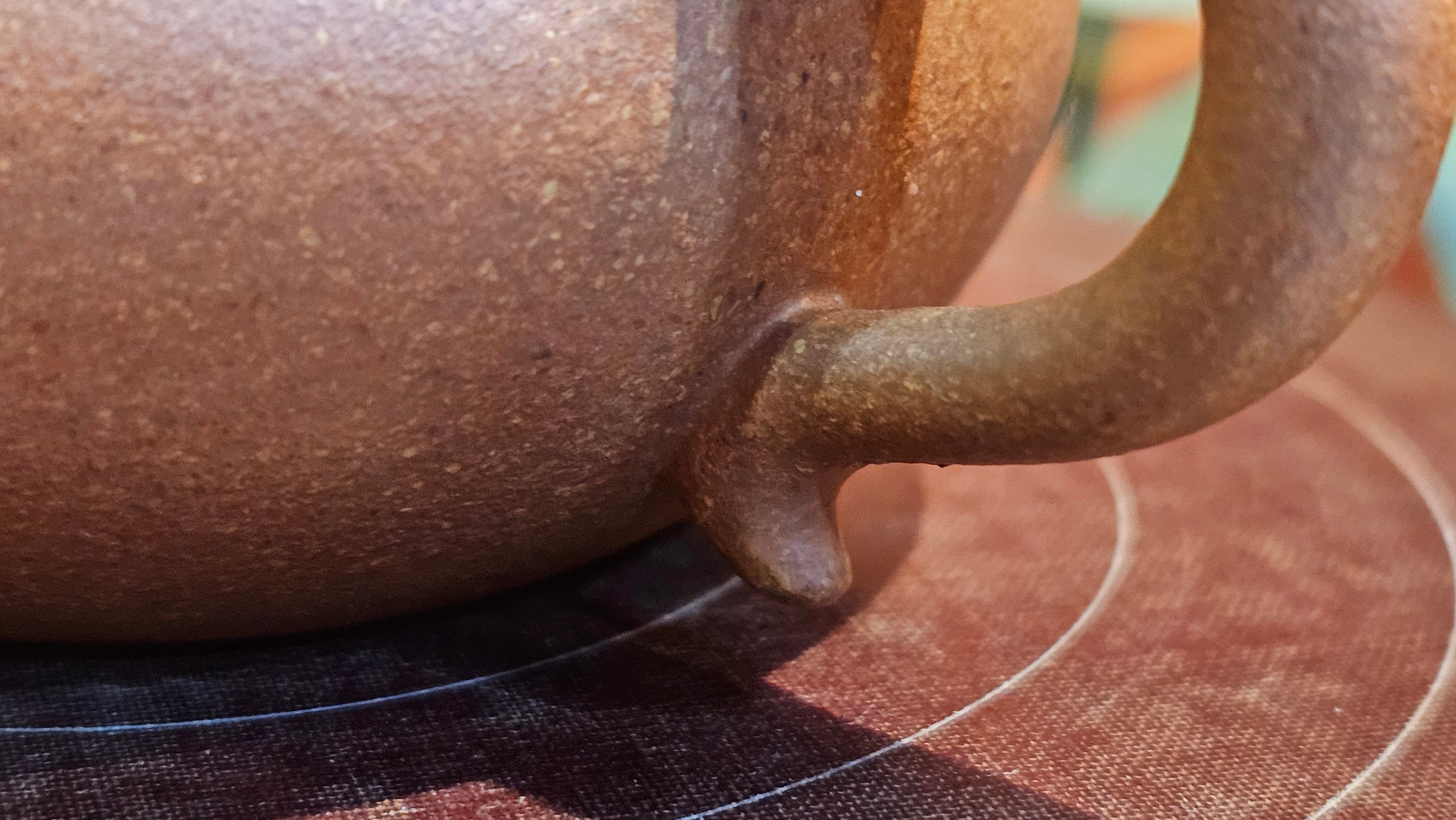 Fang Gu 仿古, 204.5ml, Huang Jiang Po Ni 黄降坡泥, by our Collaborative Craftsman Chen Fa Chu 陈法初 。