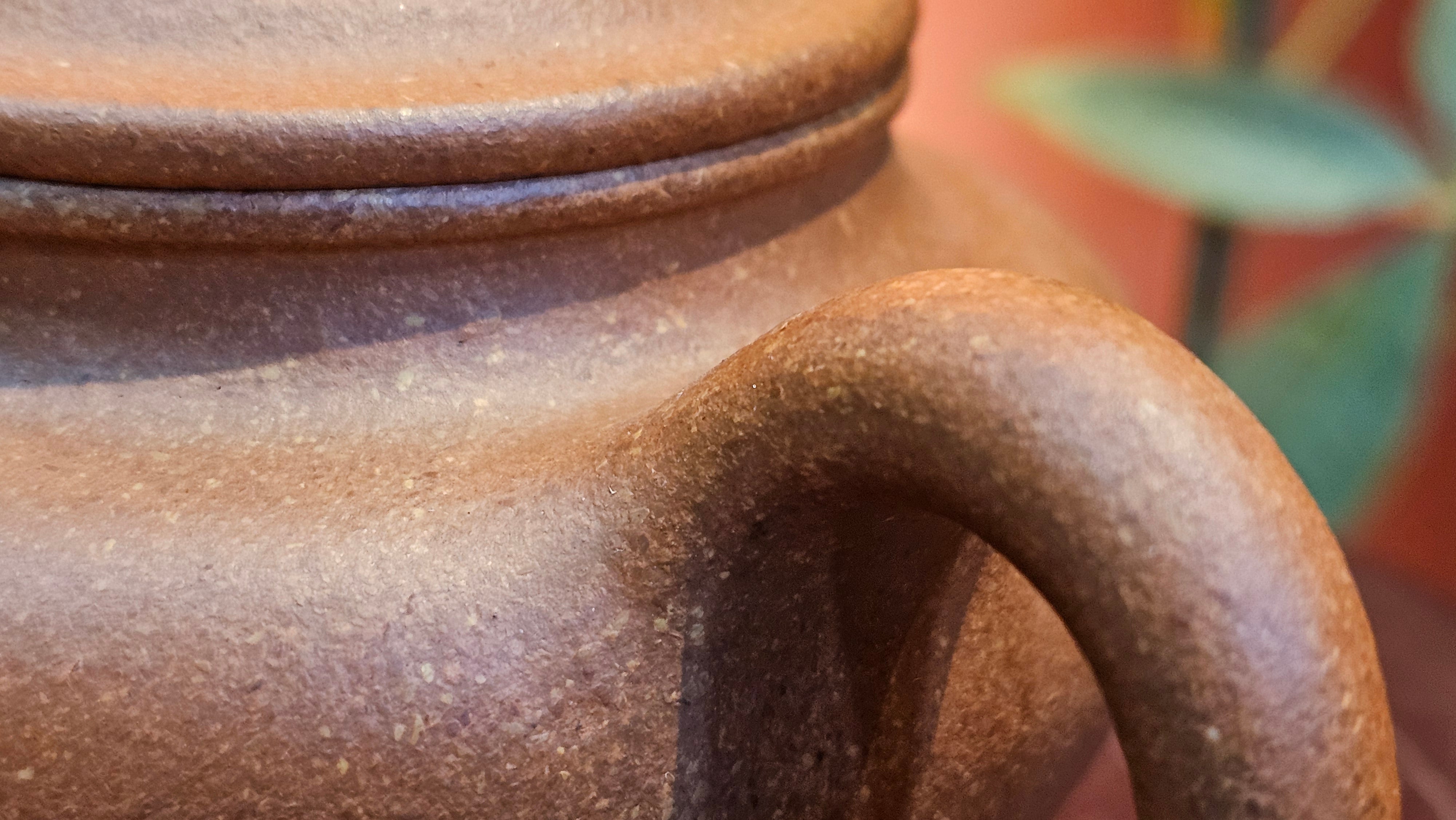 Fang Gu 仿古, 204.5ml, Huang Jiang Po Ni 黄降坡泥, by our Collaborative Craftsman Chen Fa Chu 陈法初 。