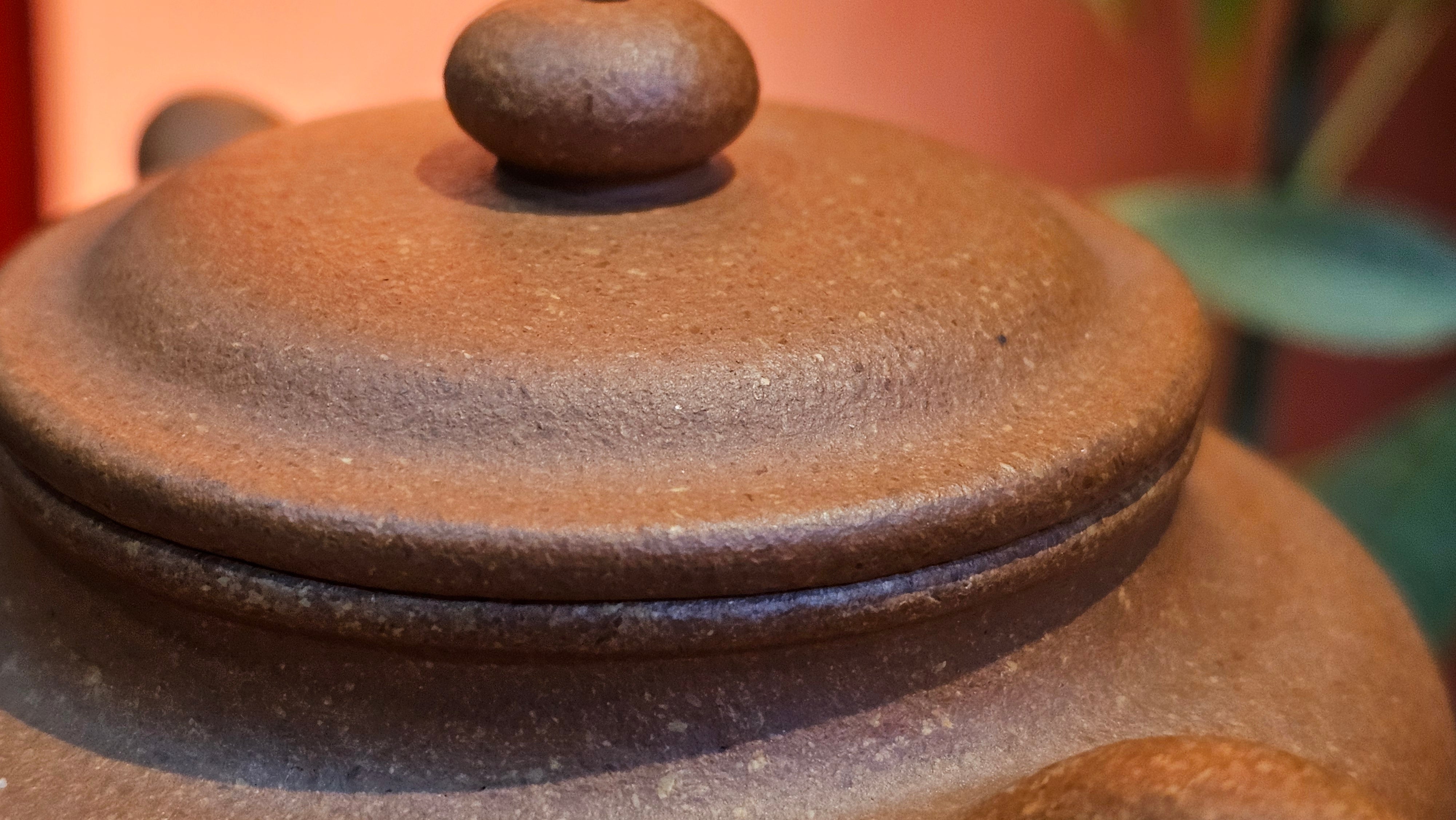 Fang Gu 仿古, 204.5ml, Huang Jiang Po Ni 黄降坡泥, by our Collaborative Craftsman Chen Fa Chu 陈法初 。