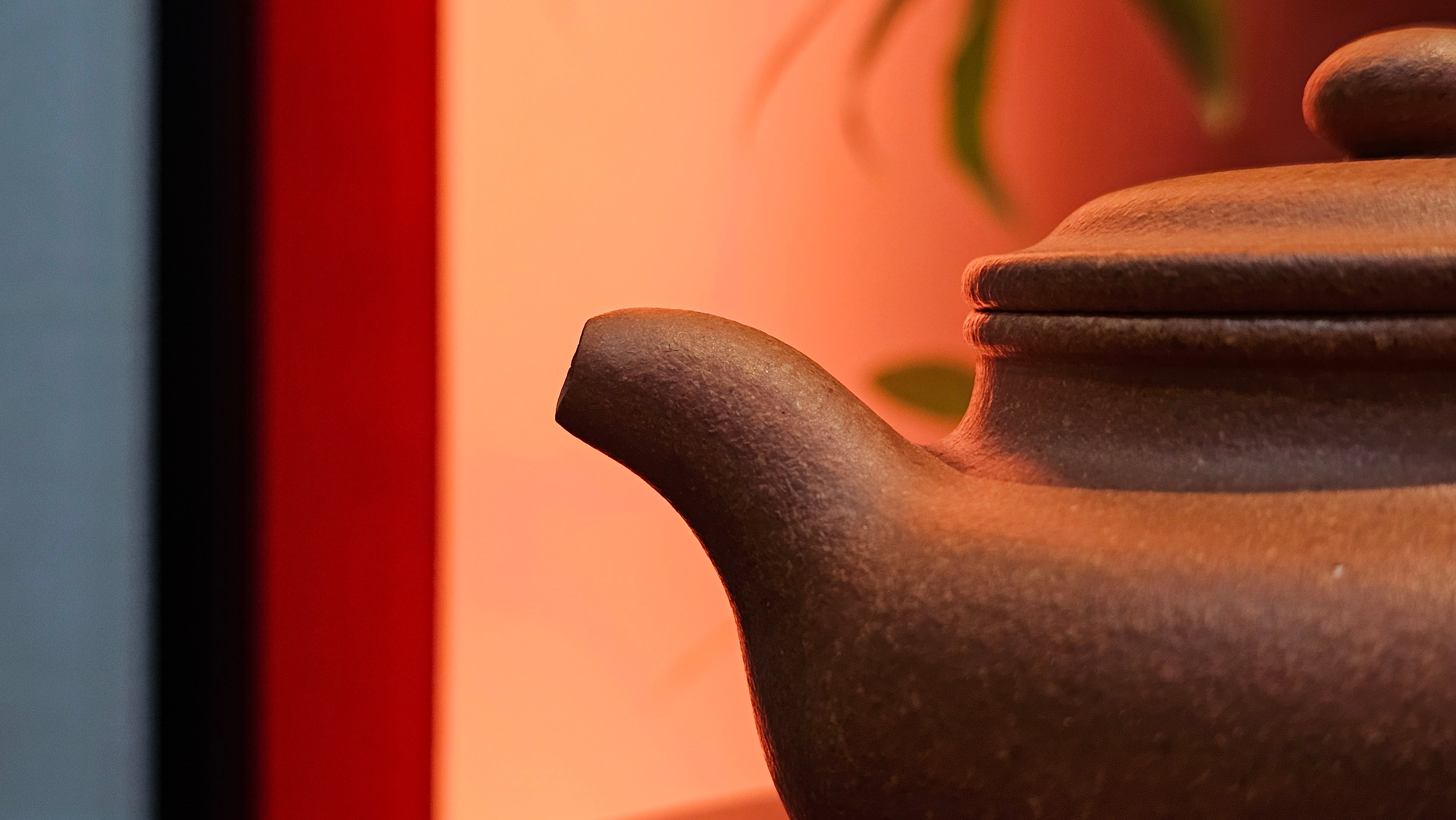 Fang Gu 仿古, 204.5ml, Huang Jiang Po Ni 黄降坡泥, by our Collaborative Craftsman Chen Fa Chu 陈法初 。