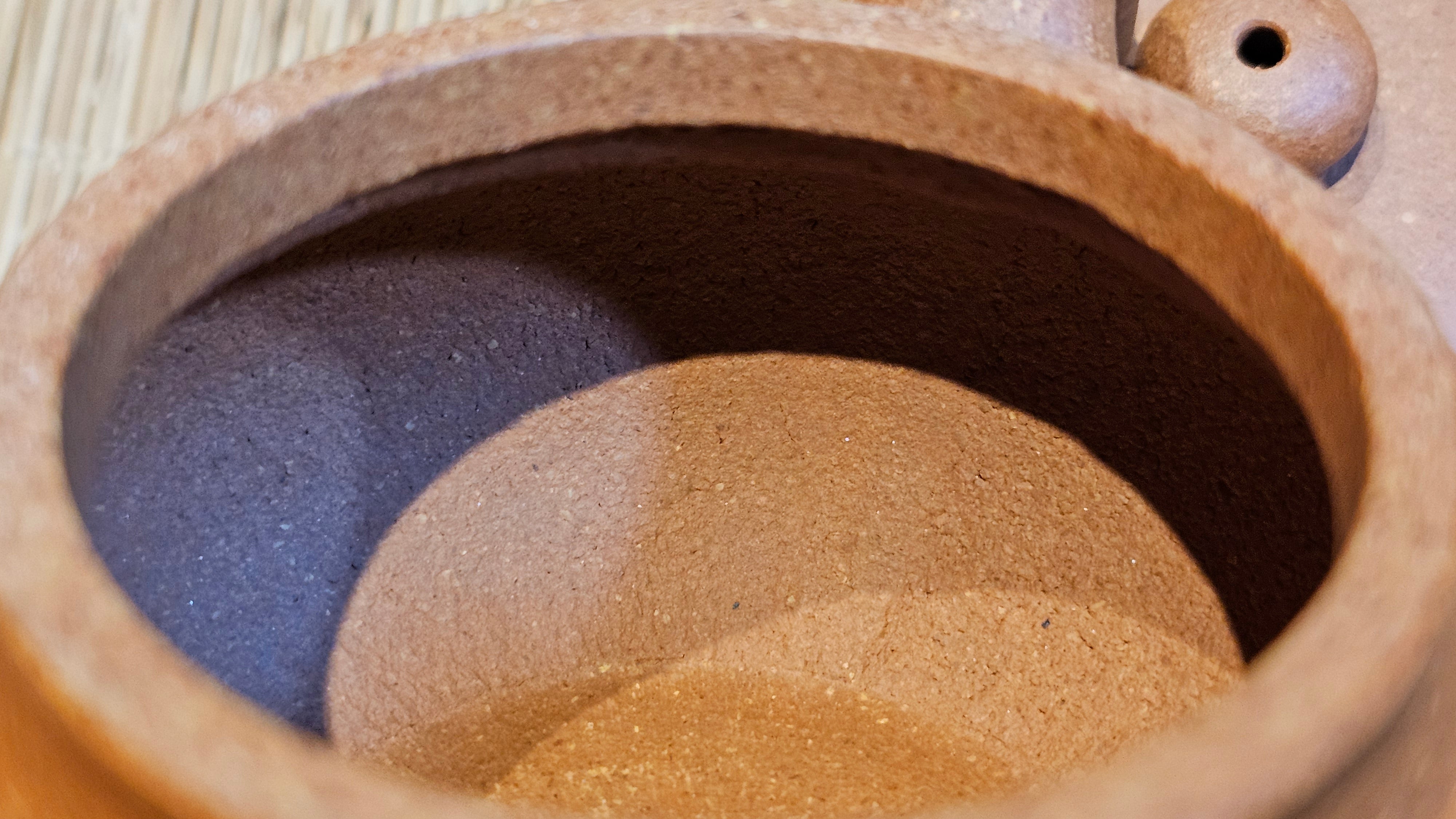 Fang Gu 仿古, 204.5ml, Huang Jiang Po Ni 黄降坡泥, by our Collaborative Craftsman Chen Fa Chu 陈法初 。