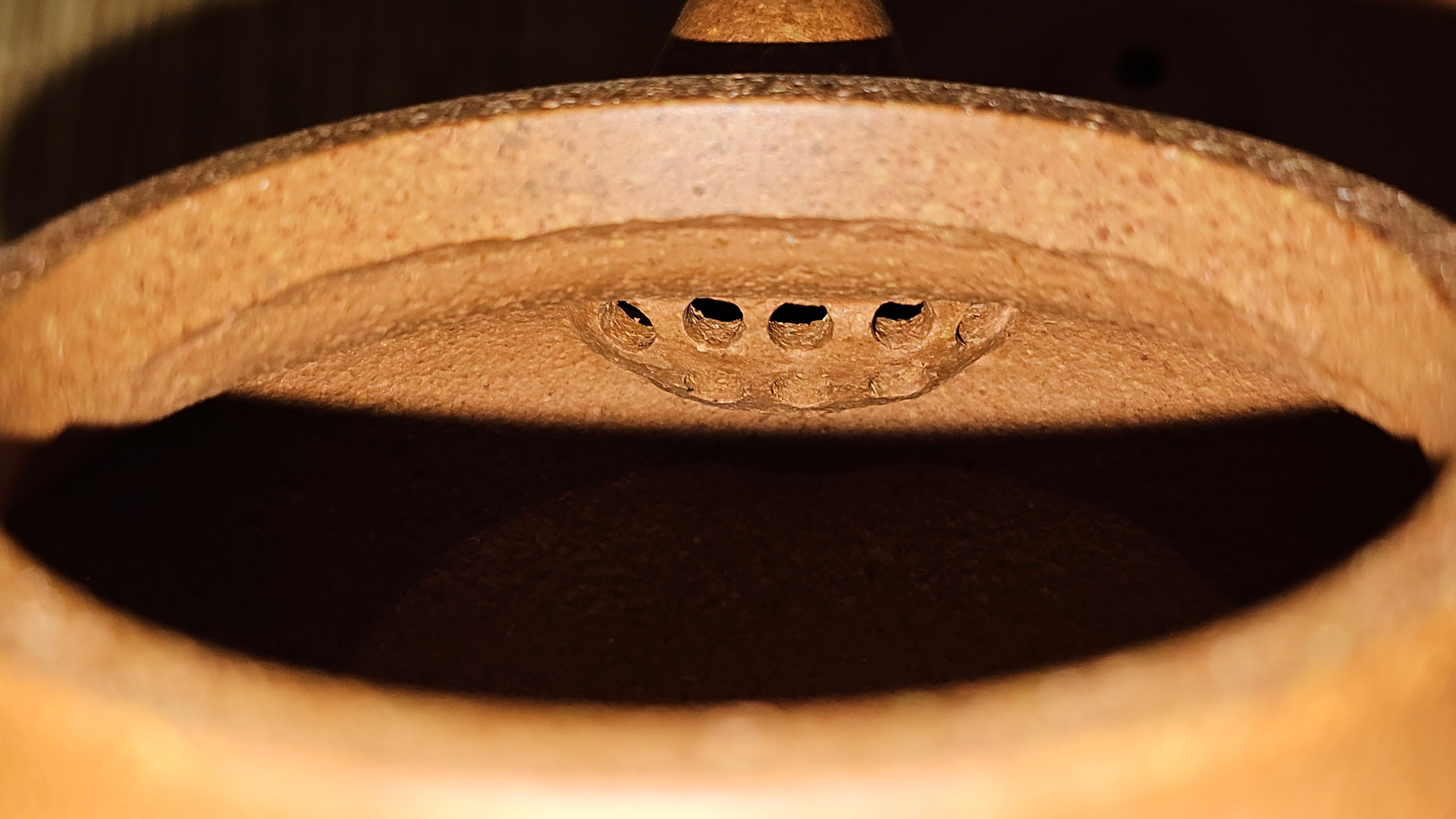 Fang Gu 仿古, 204.5ml, Huang Jiang Po Ni 黄降坡泥, by our Collaborative Craftsman Chen Fa Chu 陈法初 。