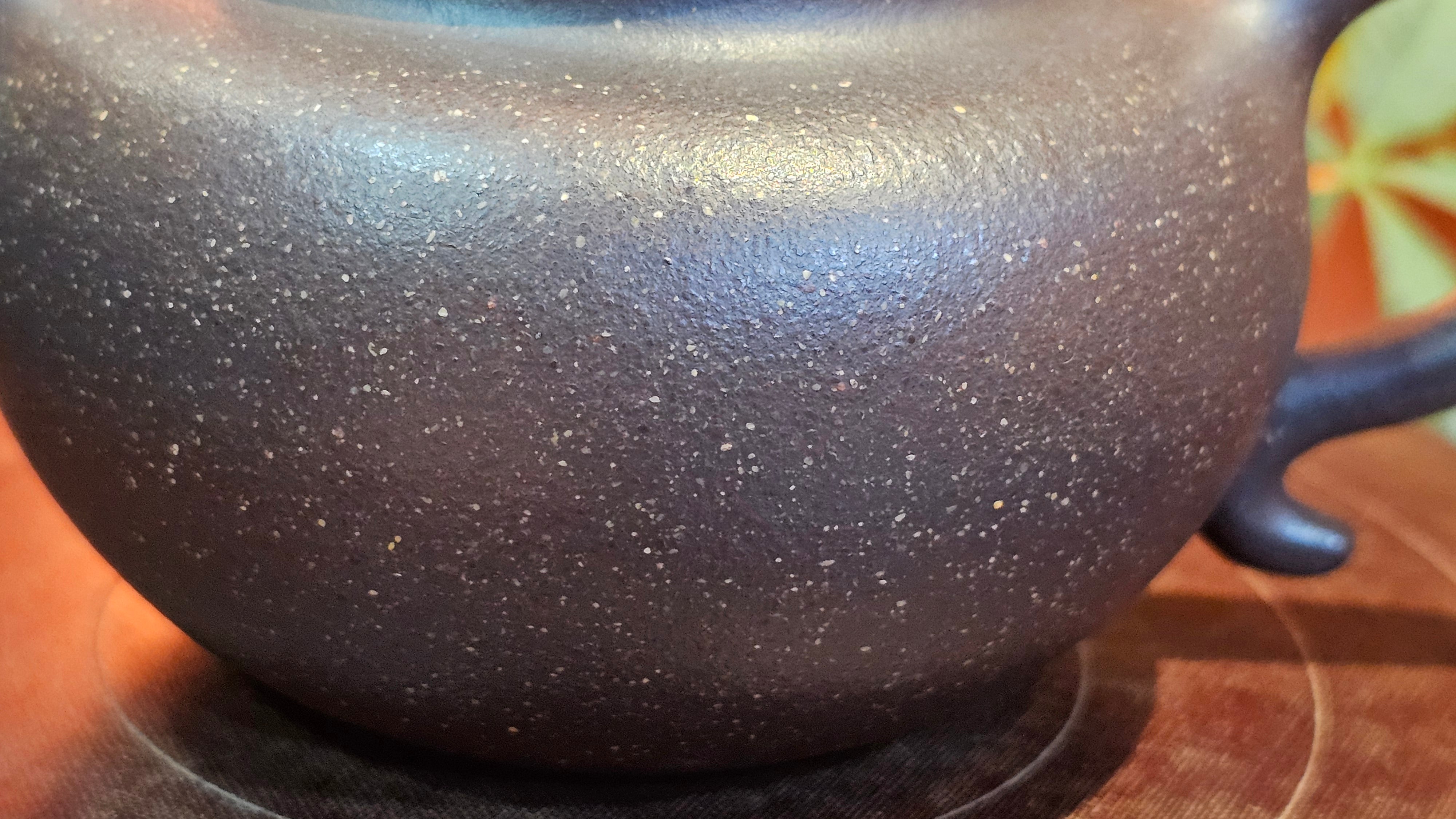 Lian Zi 莲子, 261.0ml, Lao Zi Ni 老紫泥 (Particular High Graininess, and Low Sieve Count), by Craftsman Chen Fa Chu 陈法初。