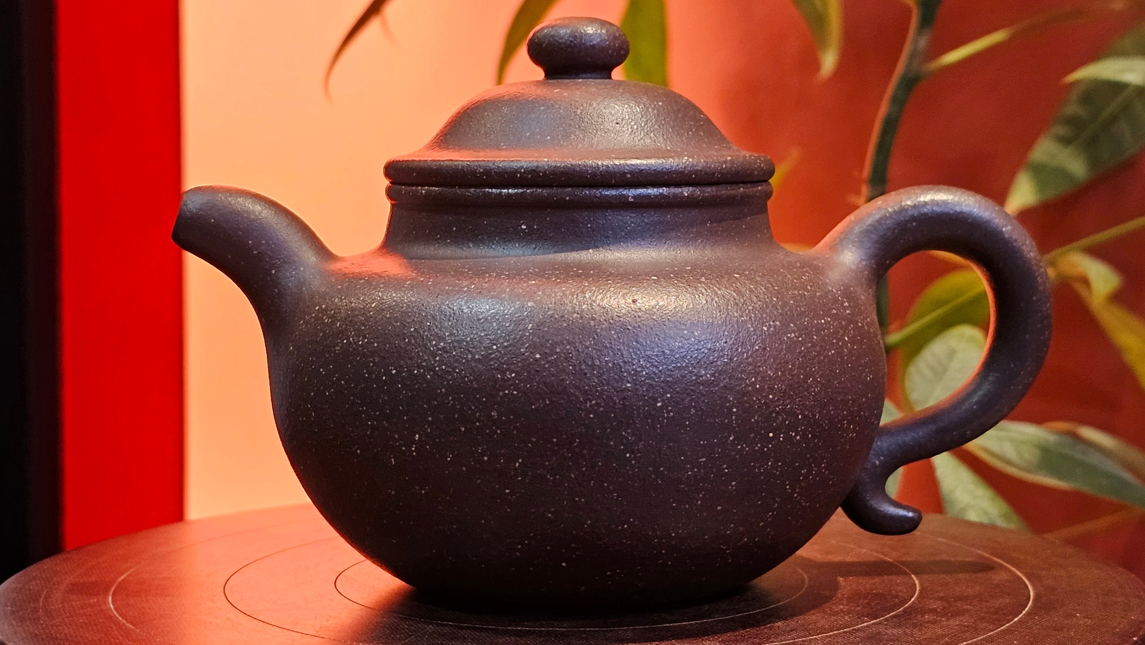 Lian Zi 莲子, 261.0ml, Lao Zi Ni 老紫泥 (Particular High Graininess, and Low Sieve Count), by Craftsman Chen Fa Chu 陈法初。
