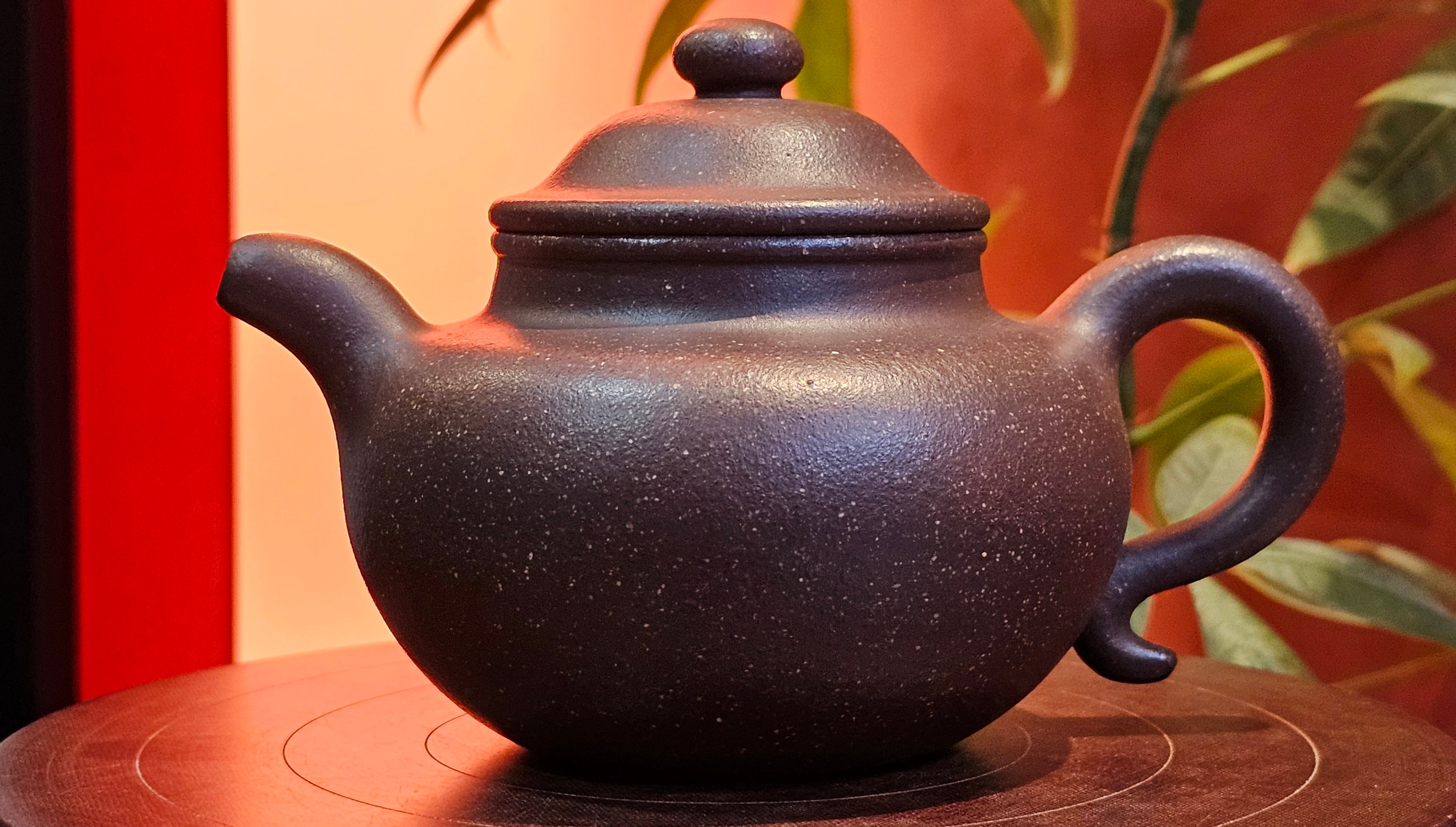Lian Zi 莲子, 261.0ml, Lao Zi Ni 老紫泥 (Particular High Graininess, and Low Sieve Count), by Craftsman Chen Fa Chu 陈法初。