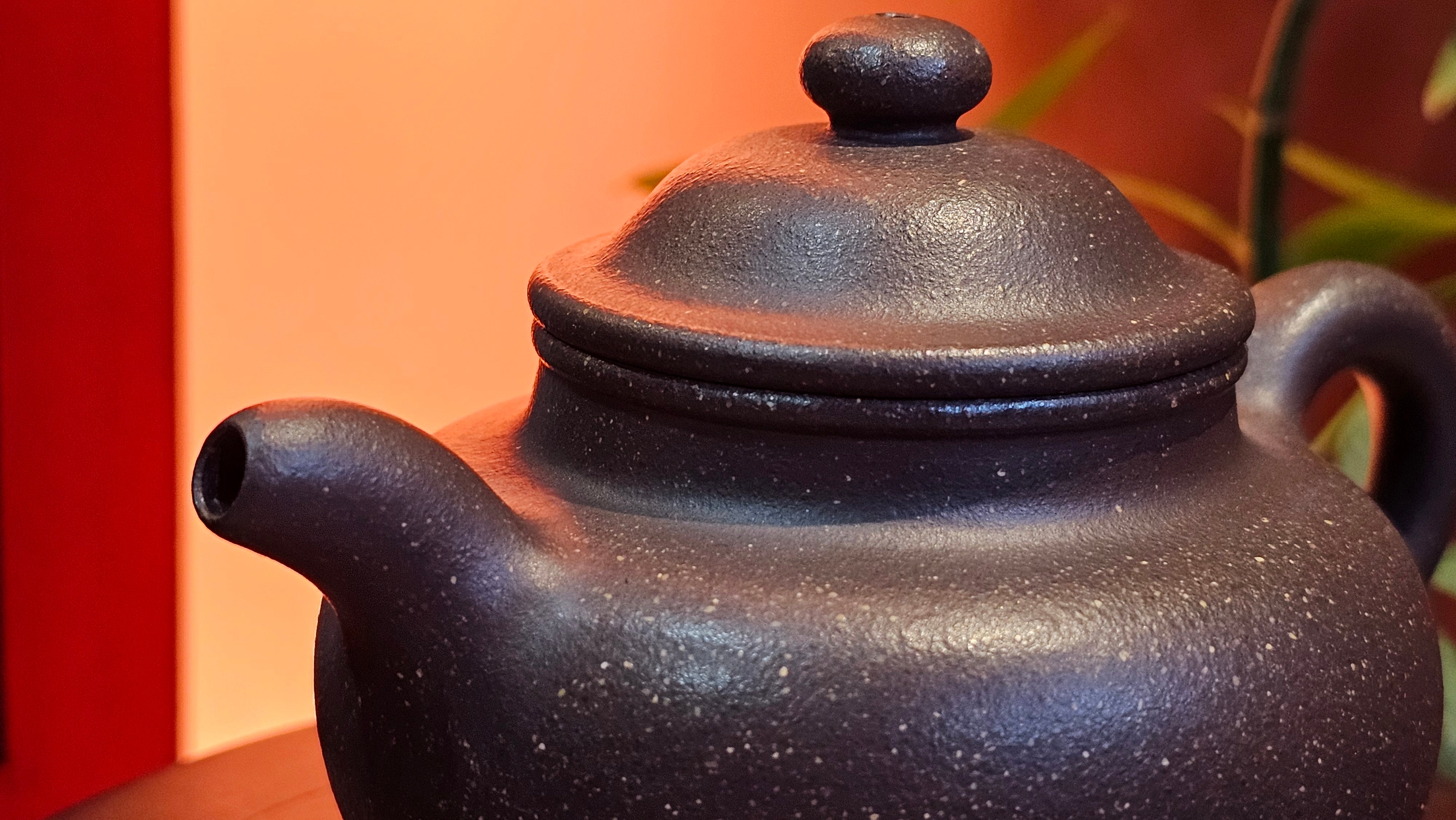 Lian Zi 莲子, 261.0ml, Lao Zi Ni 老紫泥 (Particular High Graininess, and Low Sieve Count), by Craftsman Chen Fa Chu 陈法初。