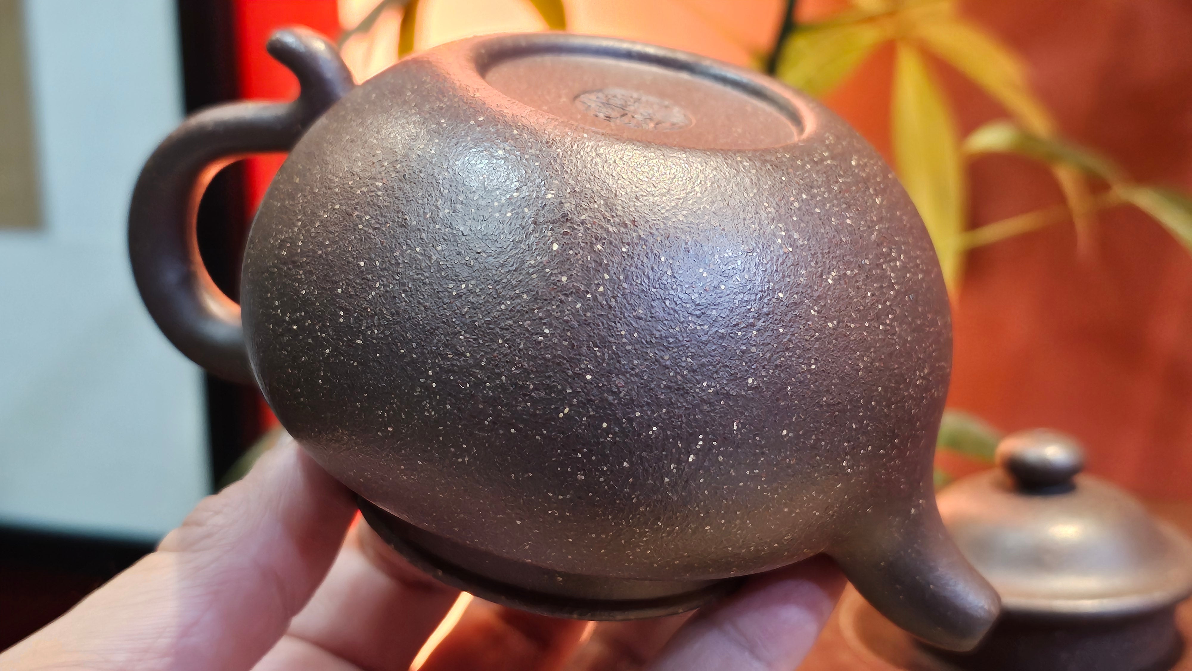 Lian Zi 莲子, 261.0ml, Lao Zi Ni 老紫泥 (Particular High Graininess, and Low Sieve Count), by Craftsman Chen Fa Chu 陈法初。