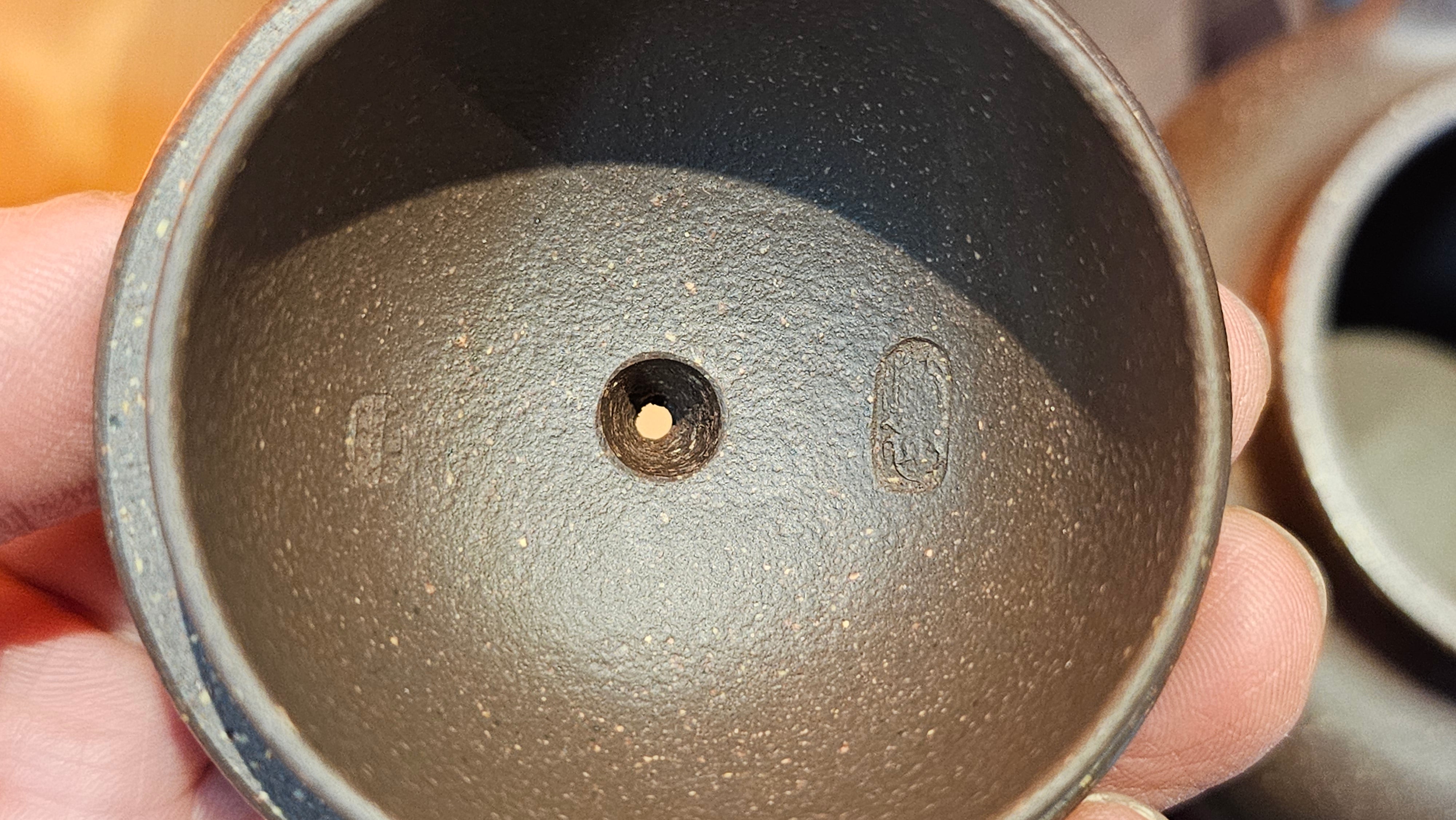 Lian Zi 莲子, 261.0ml, Lao Zi Ni 老紫泥 (Particular High Graininess, and Low Sieve Count), by Craftsman Chen Fa Chu 陈法初。