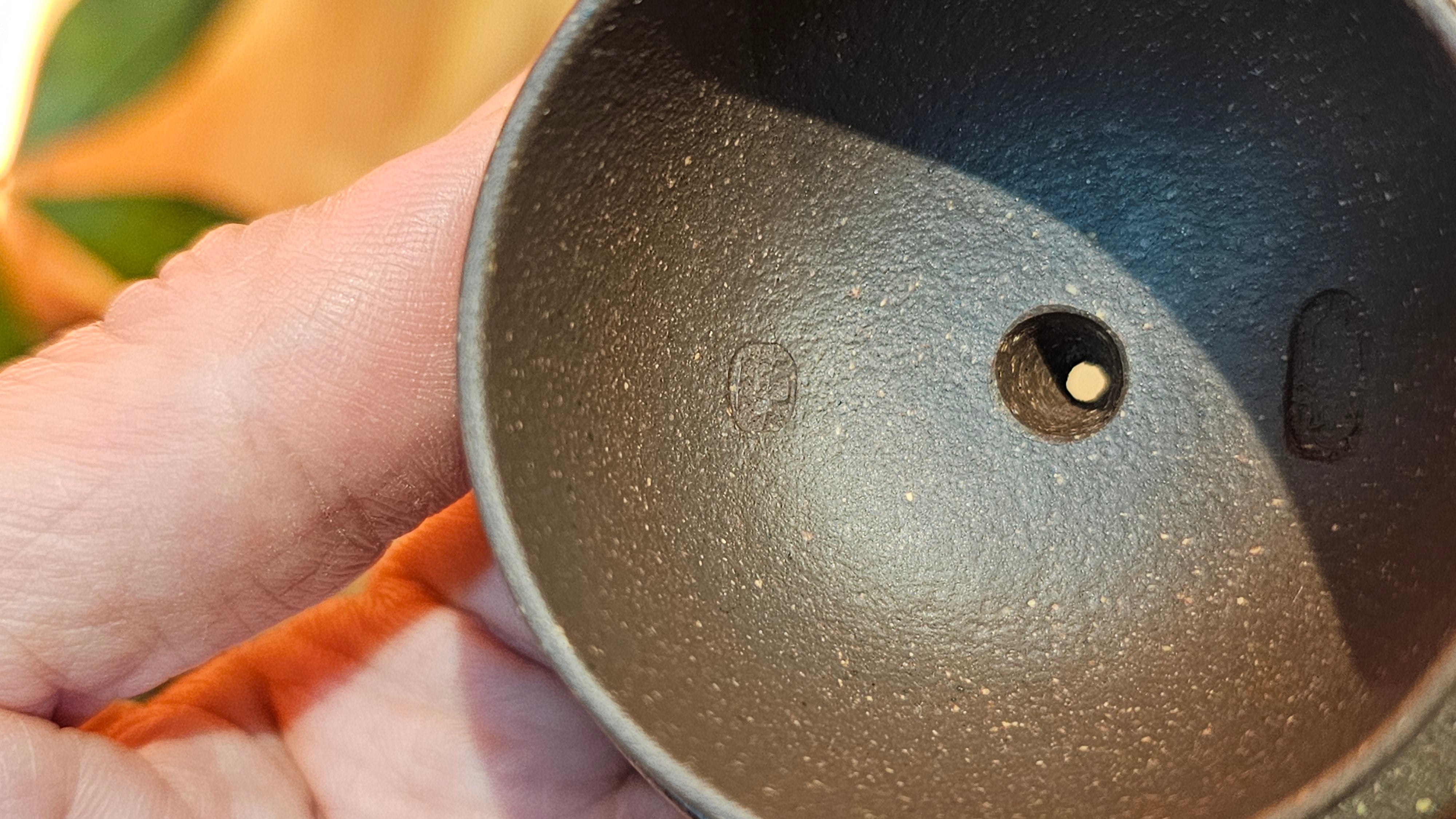 Lian Zi 莲子, 261.0ml, Lao Zi Ni 老紫泥 (Particular High Graininess, and Low Sieve Count), by Craftsman Chen Fa Chu 陈法初。