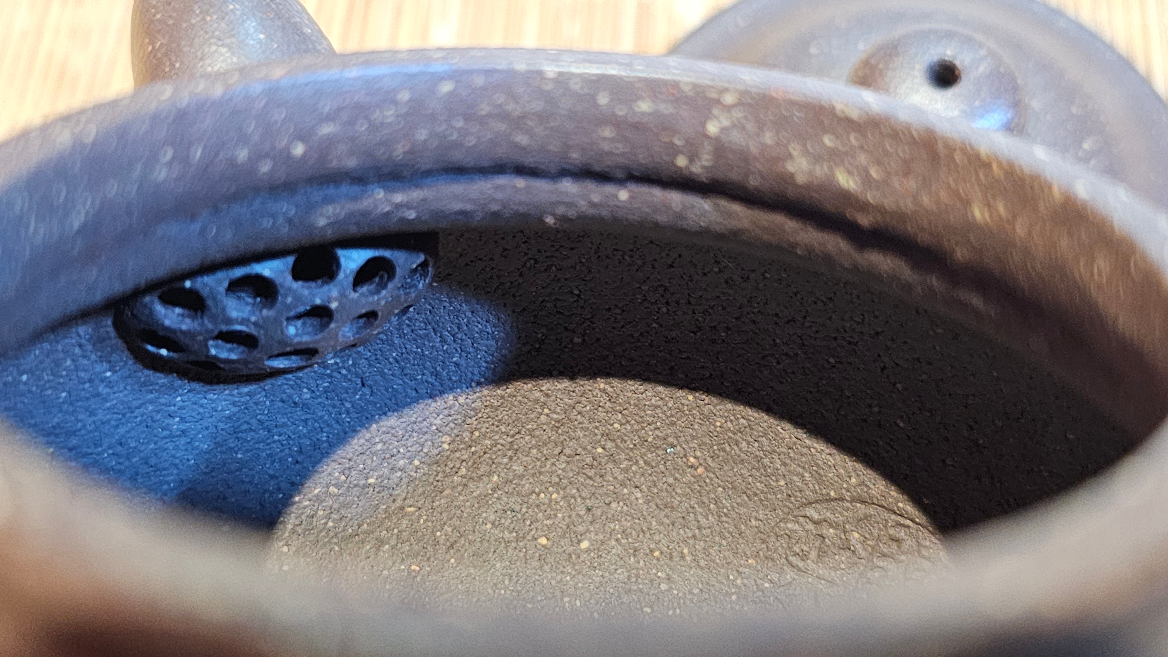 Lian Zi 莲子, 261.0ml, Lao Zi Ni 老紫泥 (Particular High Graininess, and Low Sieve Count), by Craftsman Chen Fa Chu 陈法初。