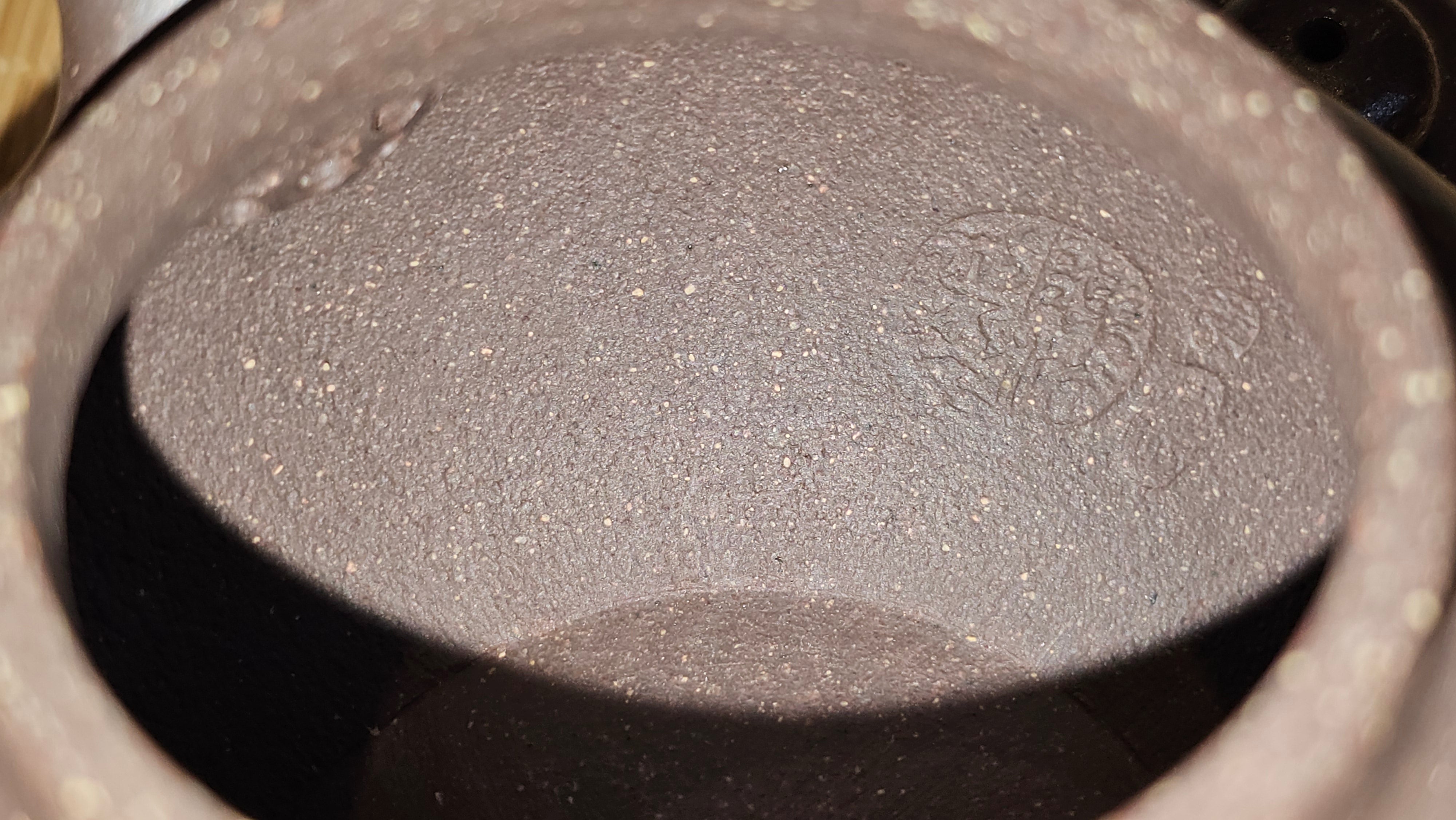 Lian Zi 莲子, 261.0ml, Lao Zi Ni 老紫泥 (Particular High Graininess, and Low Sieve Count), by Craftsman Chen Fa Chu 陈法初。