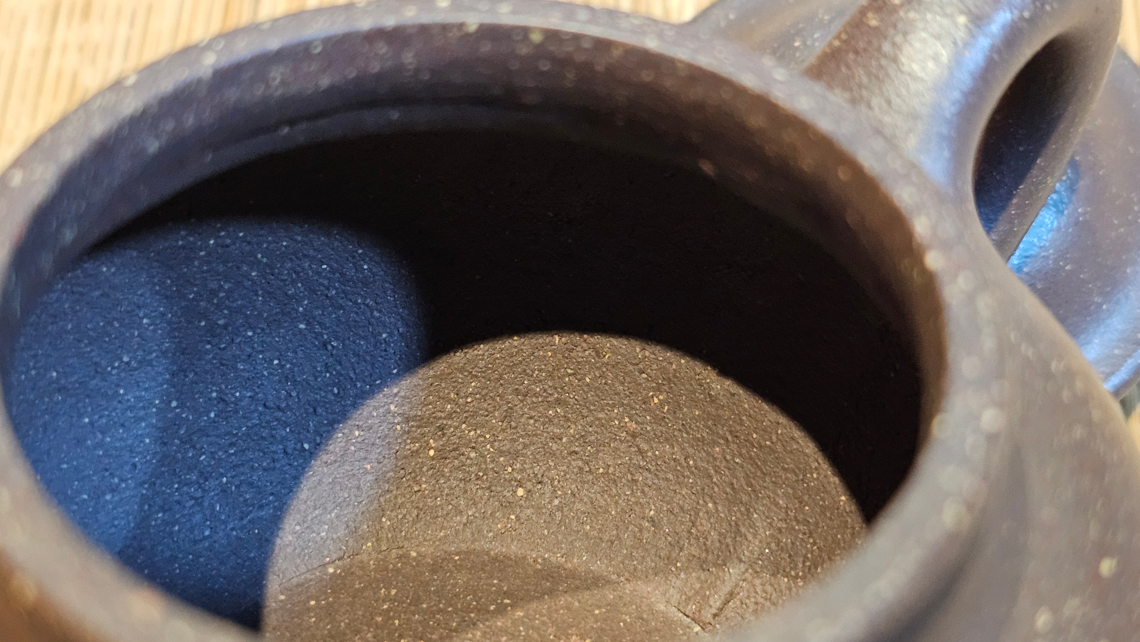 Lian Zi 莲子, 261.0ml, Lao Zi Ni 老紫泥 (Particular High Graininess, and Low Sieve Count), by Craftsman Chen Fa Chu 陈法初。