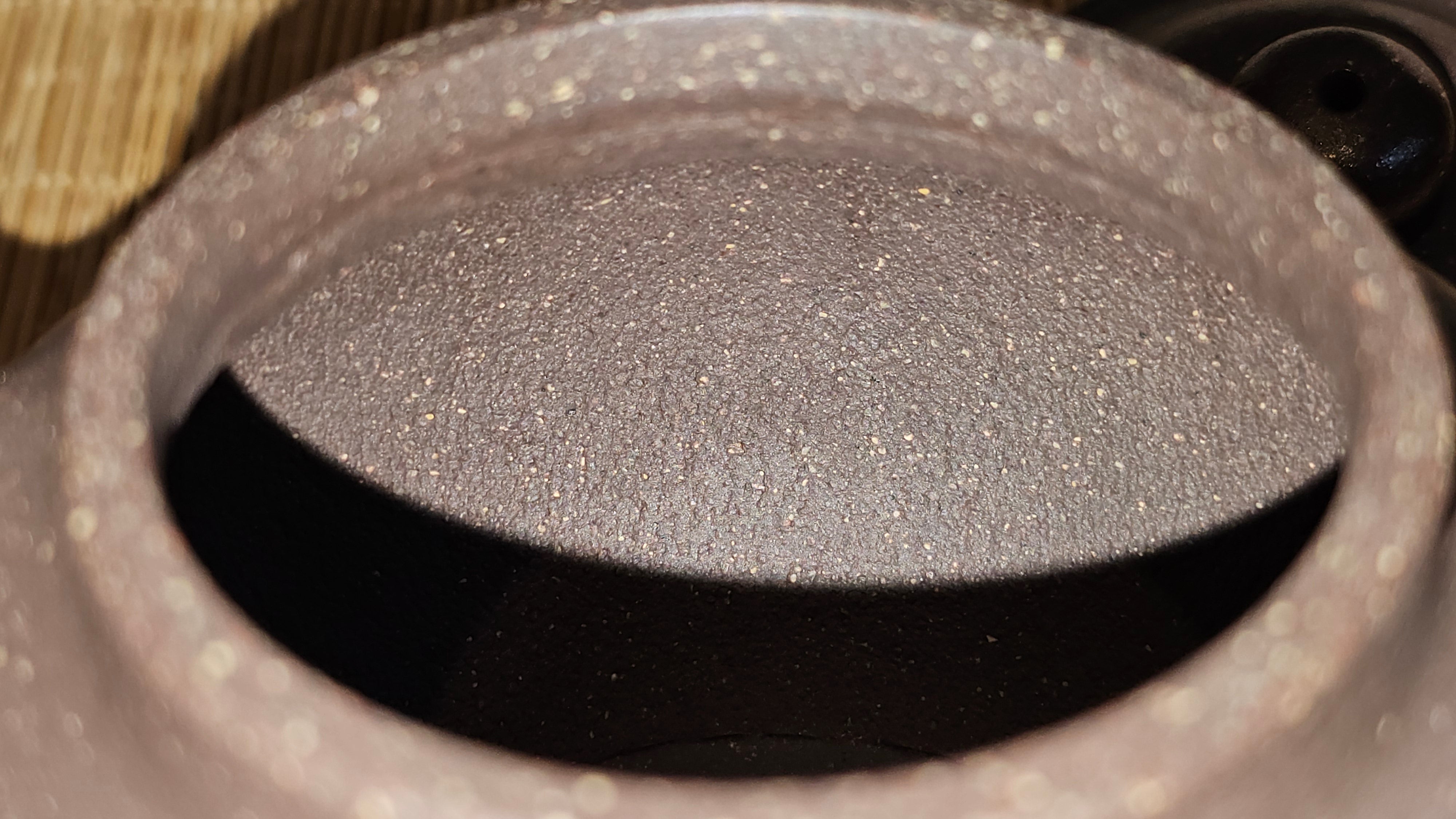 Lian Zi 莲子, 261.0ml, Lao Zi Ni 老紫泥 (Particular High Graininess, and Low Sieve Count), by Craftsman Chen Fa Chu 陈法初。