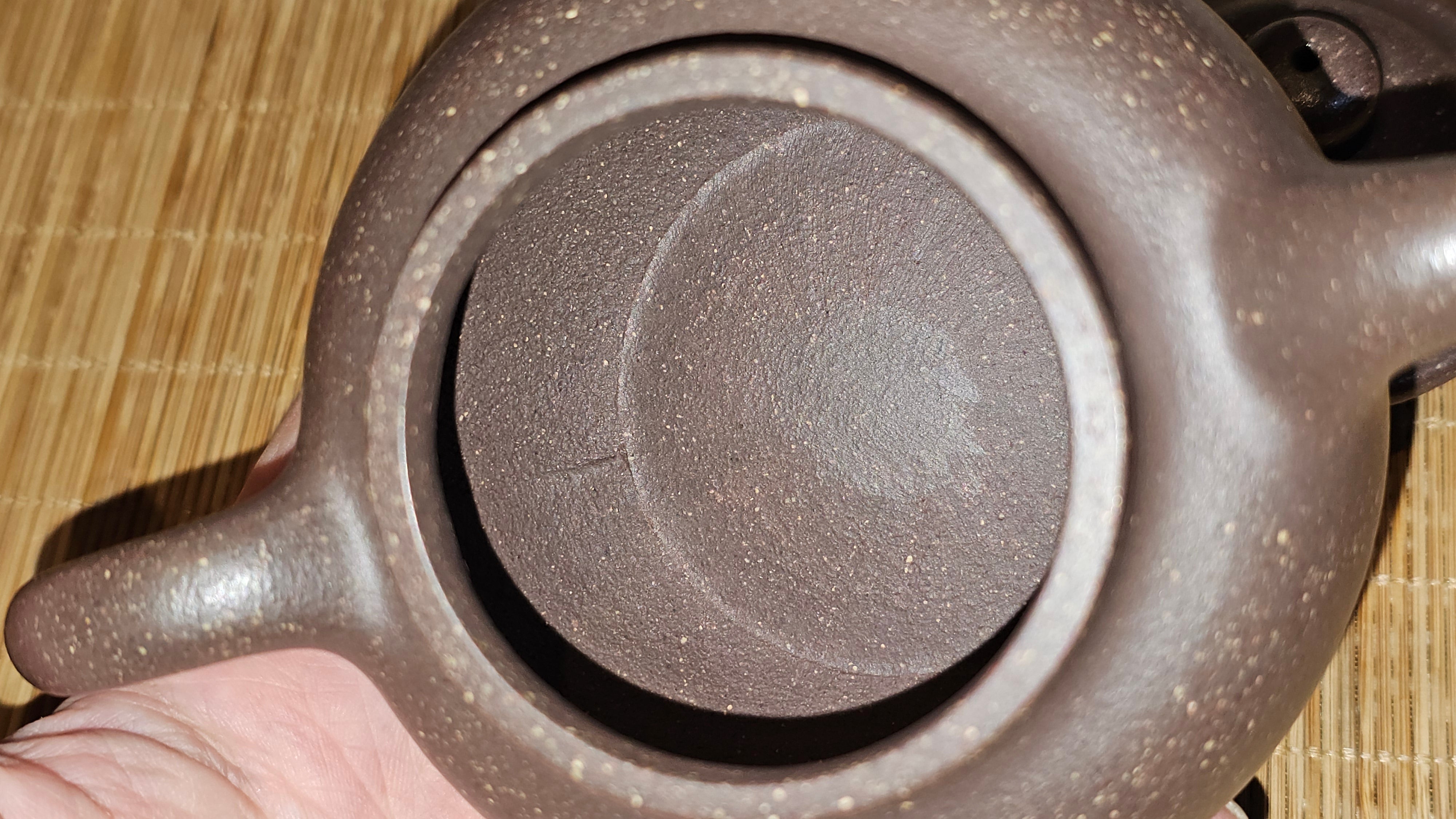 Lian Zi 莲子, 261.0ml, Lao Zi Ni 老紫泥 (Particular High Graininess, and Low Sieve Count), by Craftsman Chen Fa Chu 陈法初。