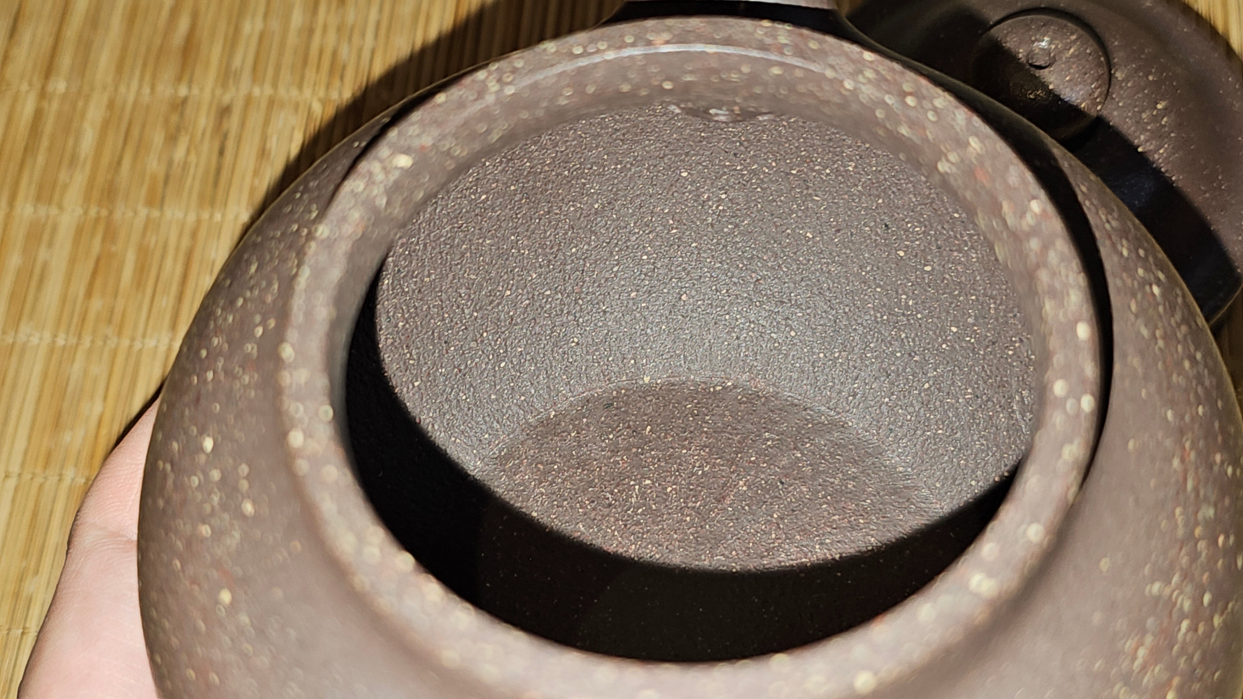 Lian Zi 莲子, 261.0ml, Lao Zi Ni 老紫泥 (Particular High Graininess, and Low Sieve Count), by Craftsman Chen Fa Chu 陈法初。