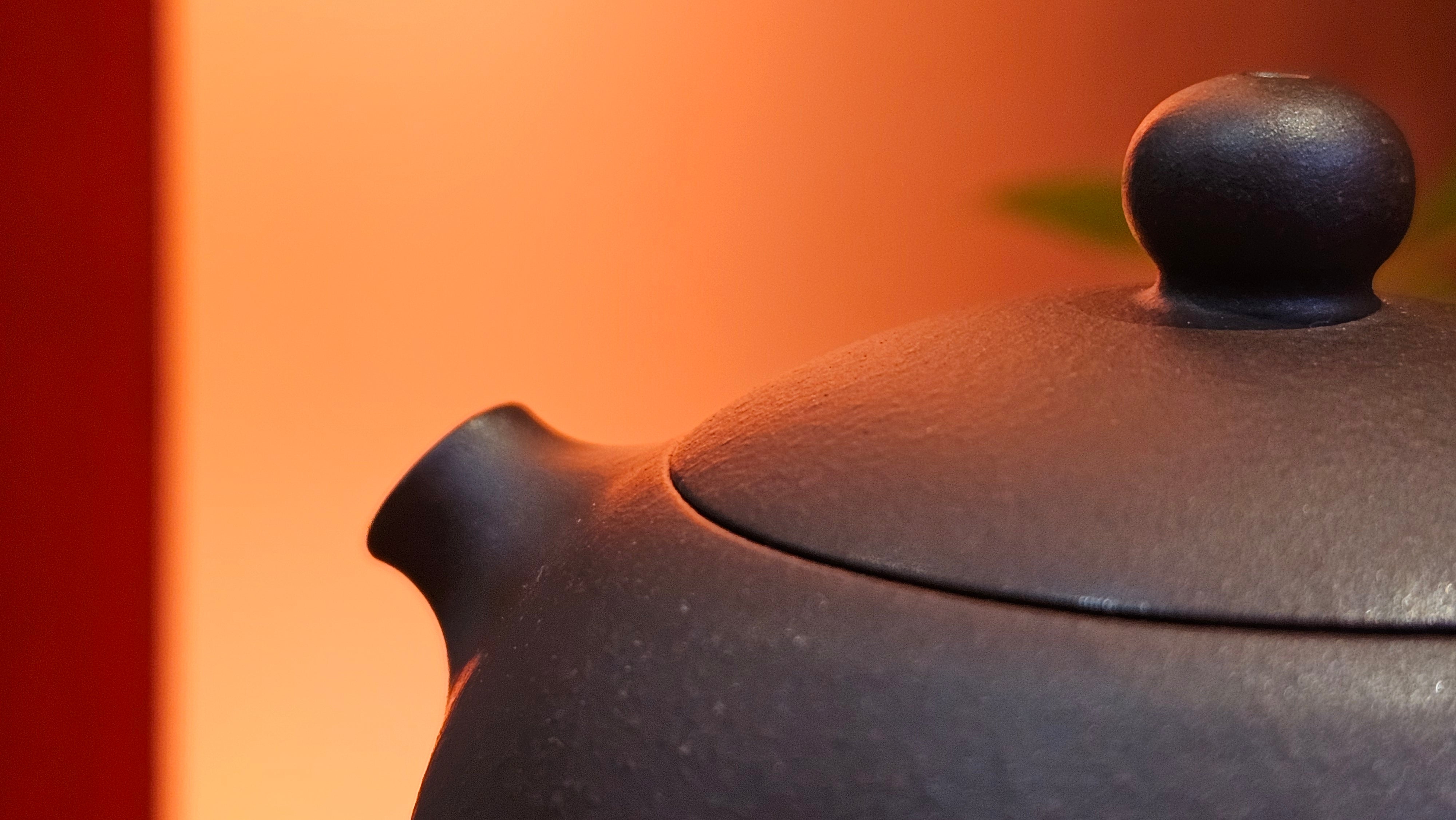 Xi Shi 西施, 155.8ml, Lao Zi Ni 老紫泥, by Craftsman Gu Xiao Ming 顾小明。