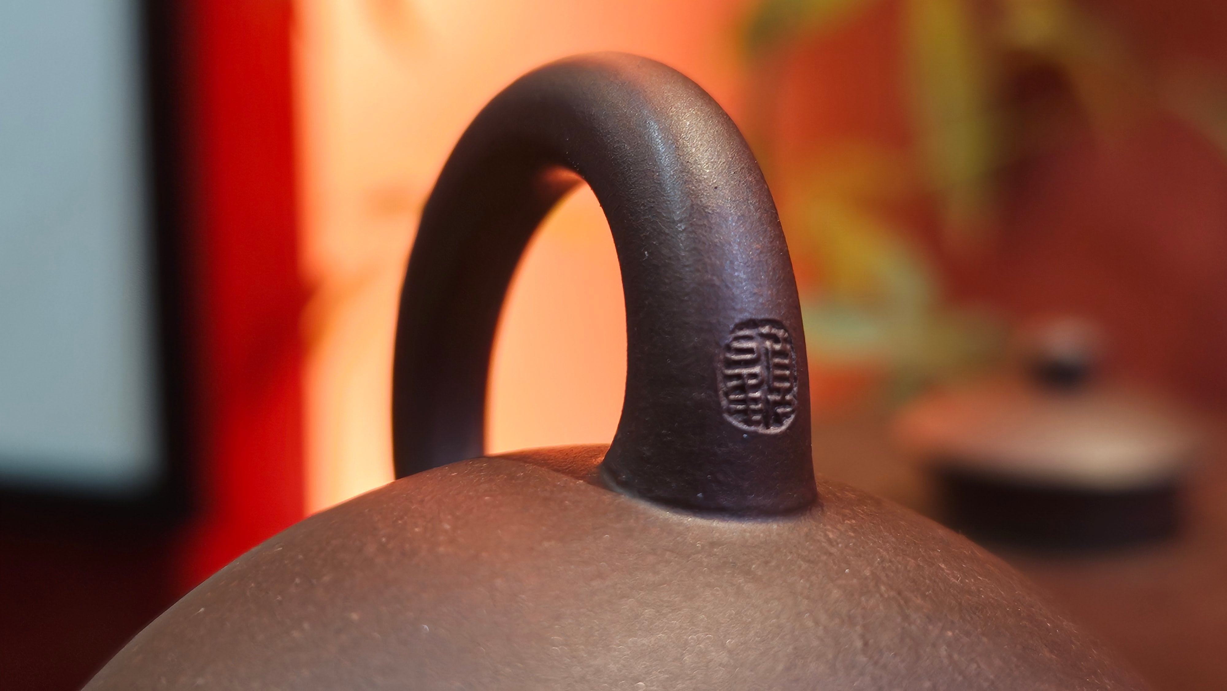 Xi Shi 西施, 155.8ml, Lao Zi Ni 老紫泥, by Craftsman Gu Xiao Ming 顾小明。