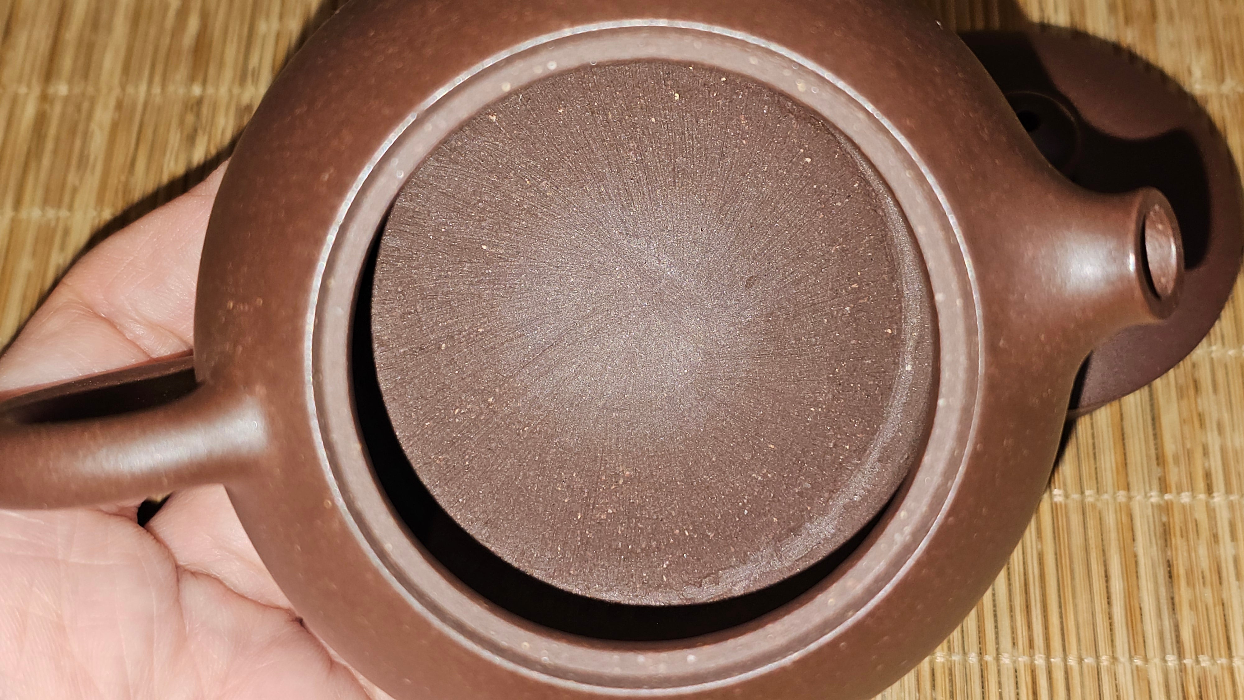 Xi Shi 西施, 155.8ml, Lao Zi Ni 老紫泥, by Craftsman Gu Xiao Ming 顾小明。