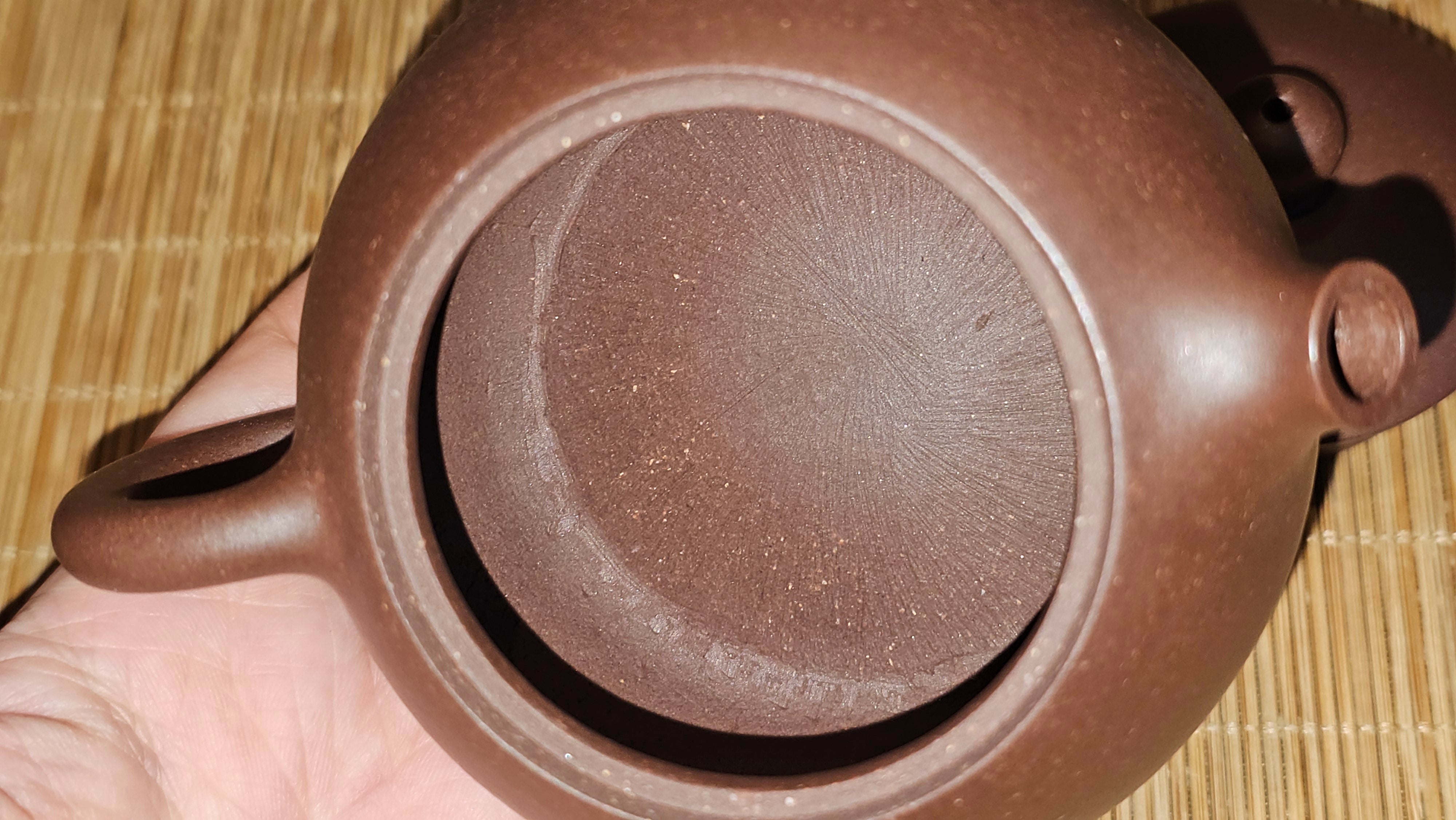 Xi Shi 西施, 155.8ml, Lao Zi Ni 老紫泥, by Craftsman Gu Xiao Ming 顾小明。