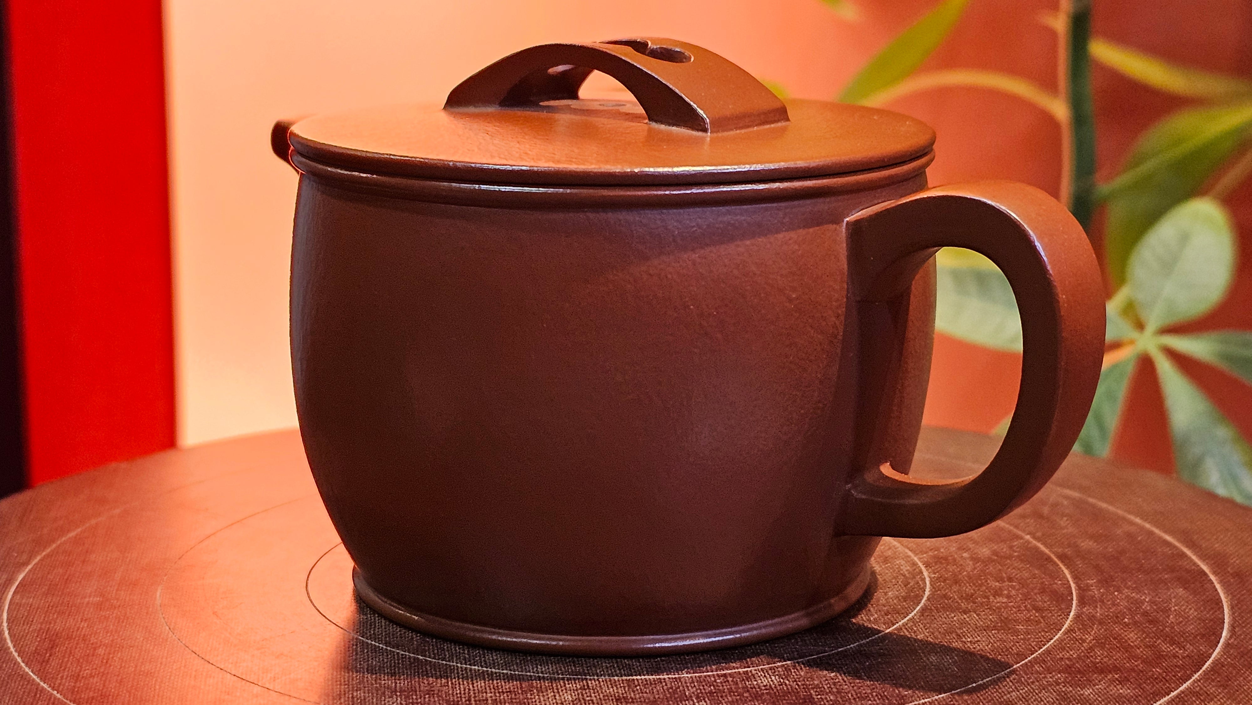 Han Wa 汉瓦, 171.5ml, Xiao Mei Yao Zhu Ni 小煤窑朱泥, by our Collaborative Craftsman Zhai Yi Yao 翟一耀。